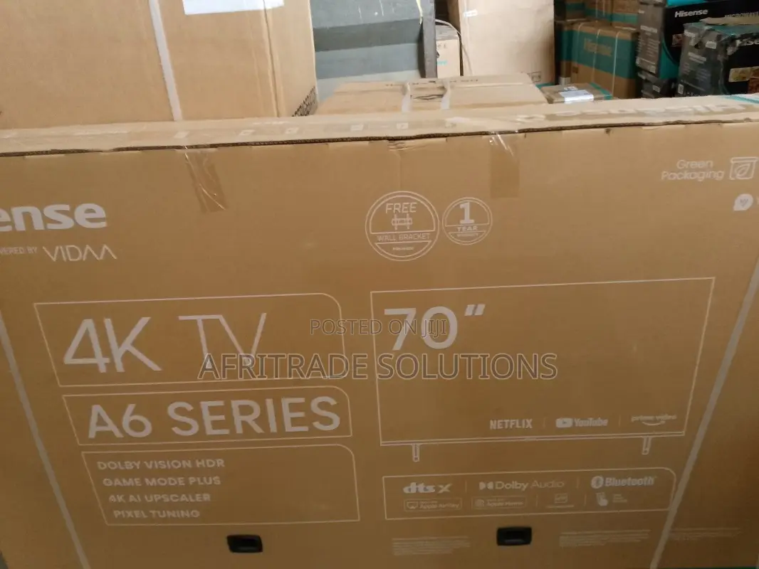 Hisense Led 70" Smart Ultra Hd Rezor Frame Tv