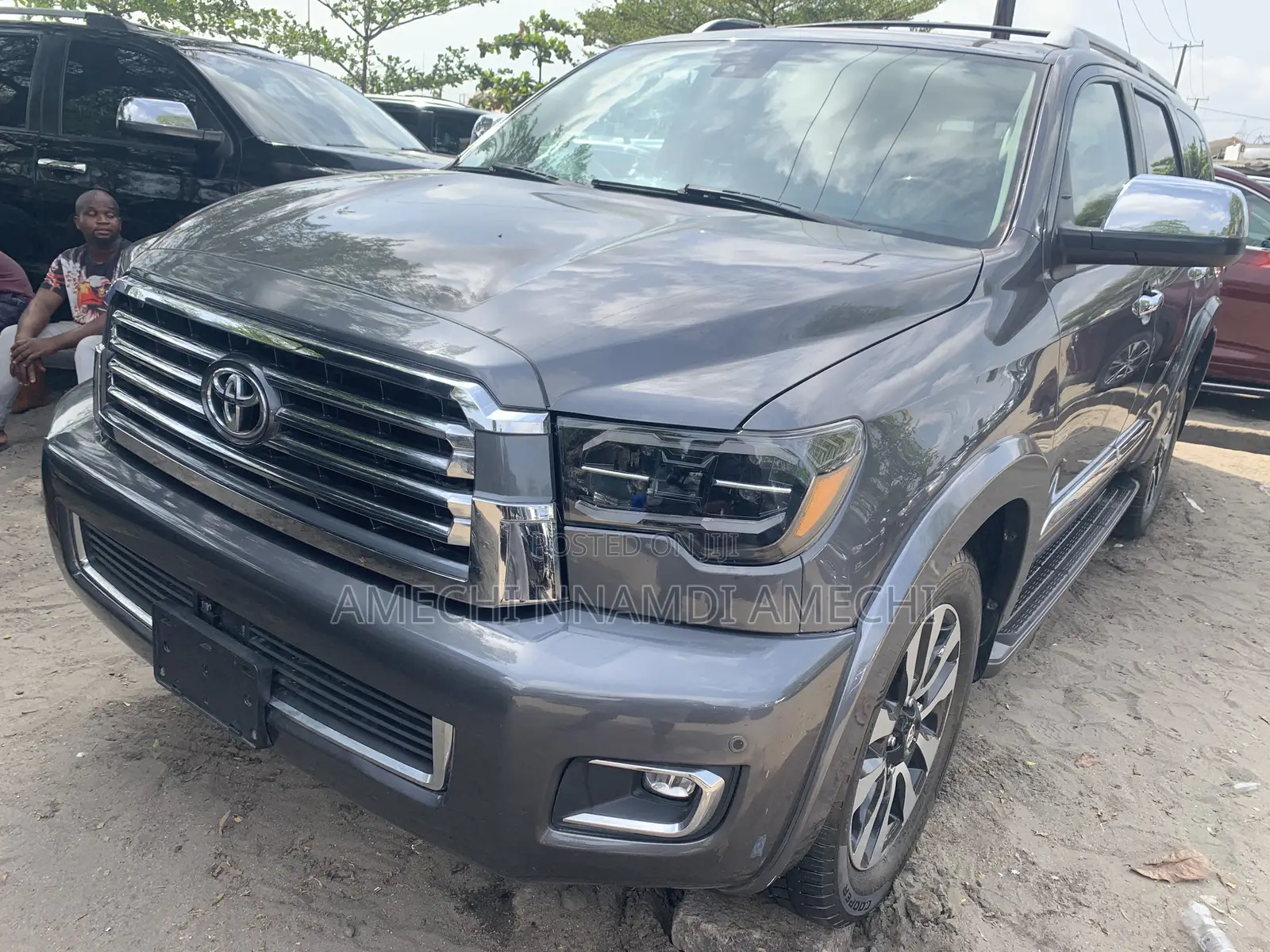 Toyota Sequoia Platinum 4x4 2020 Gray