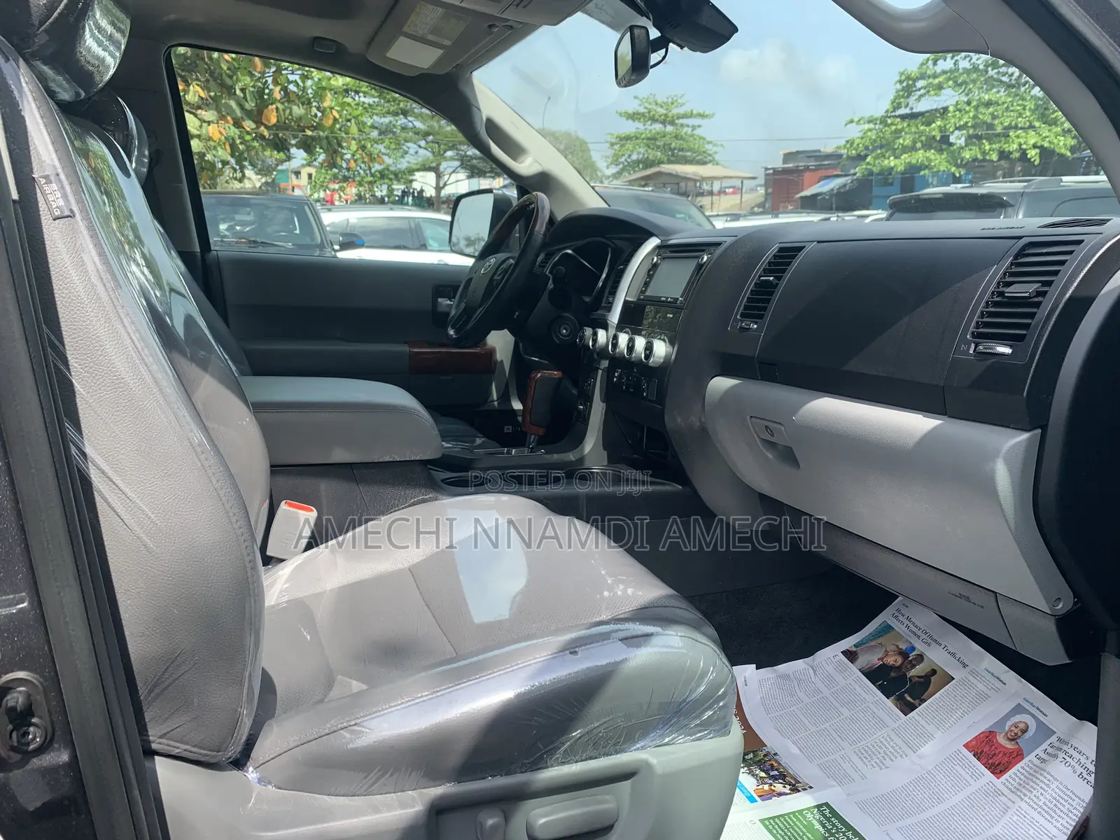 Toyota Sequoia Platinum 4x4 2020 Gray