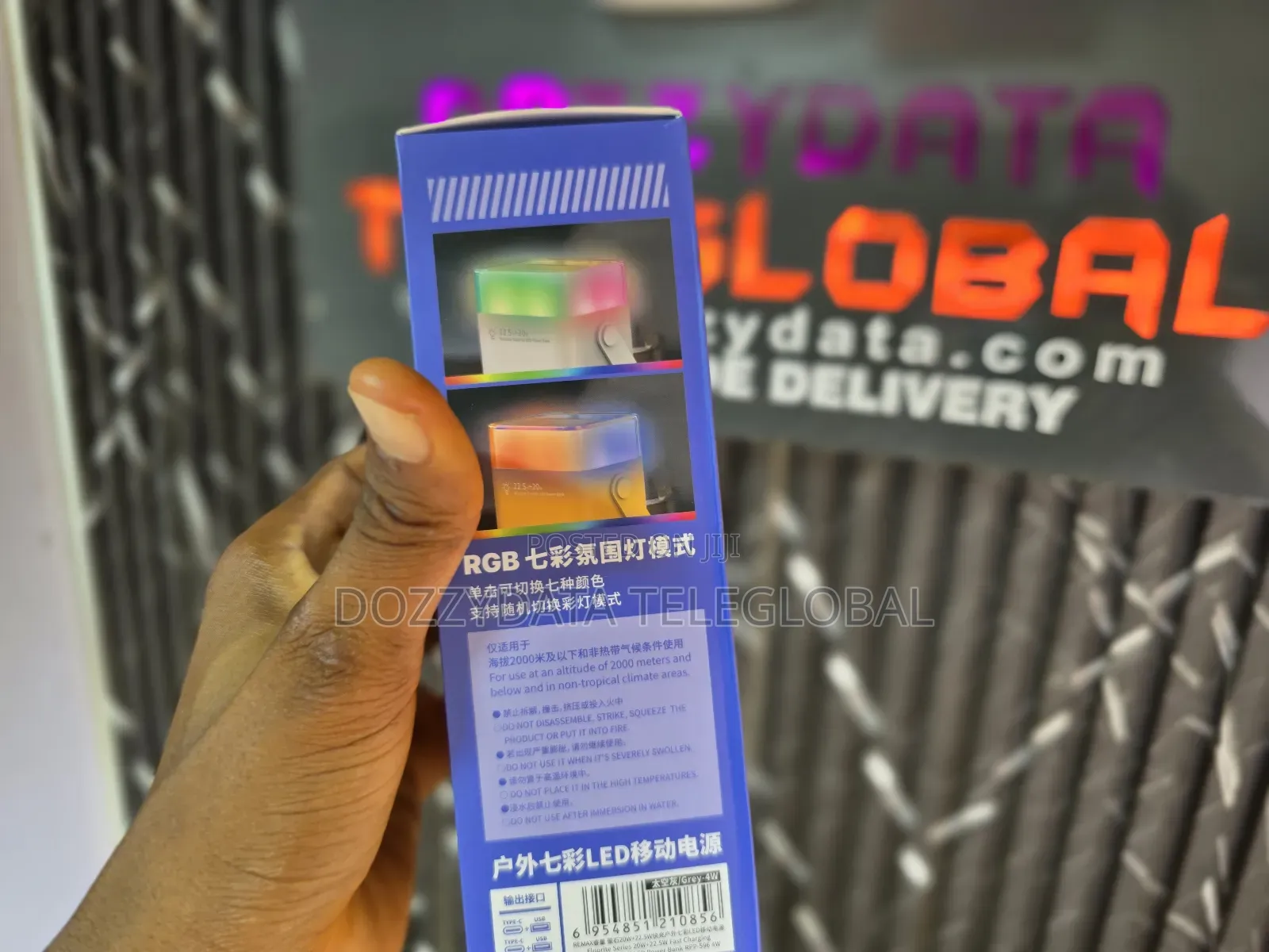 Remax 40000mah Powerbank Colorful Led Fast Charging