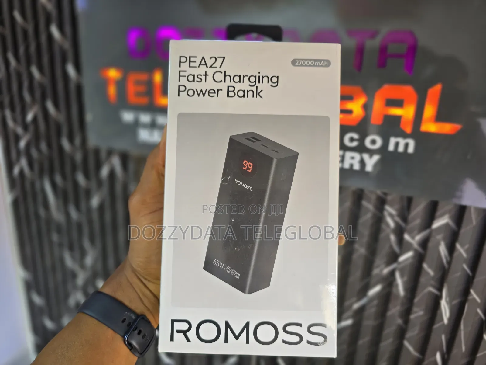 Romoss 27000mah 65w Pea27 Fast Charging Powerbank