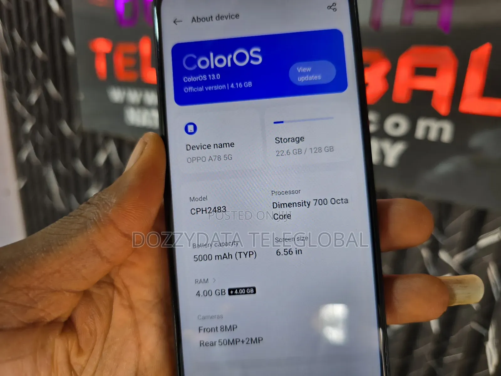 Oppo A78 5G 128 GB
