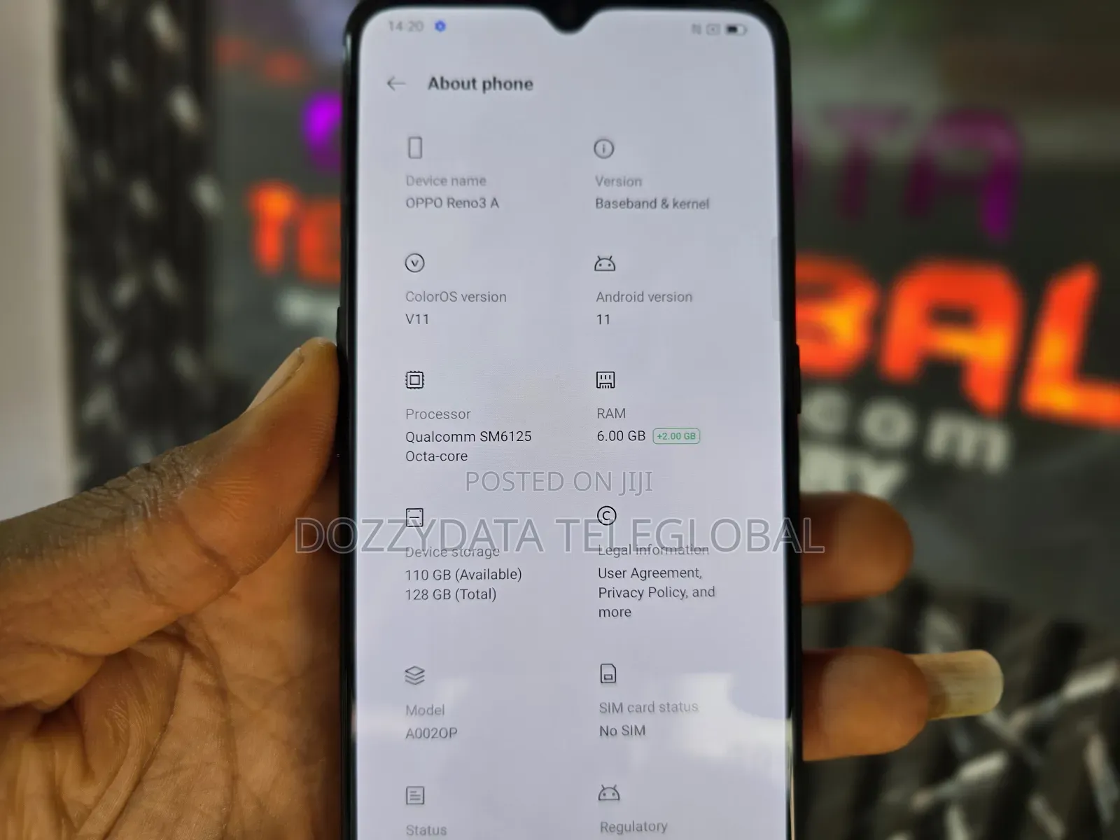 Oppo Reno 3 128 GB