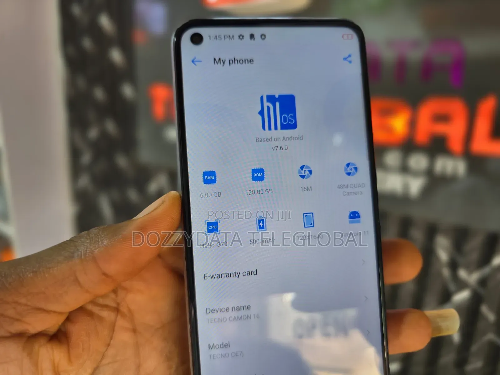 Tecno Camon 16 128 GB