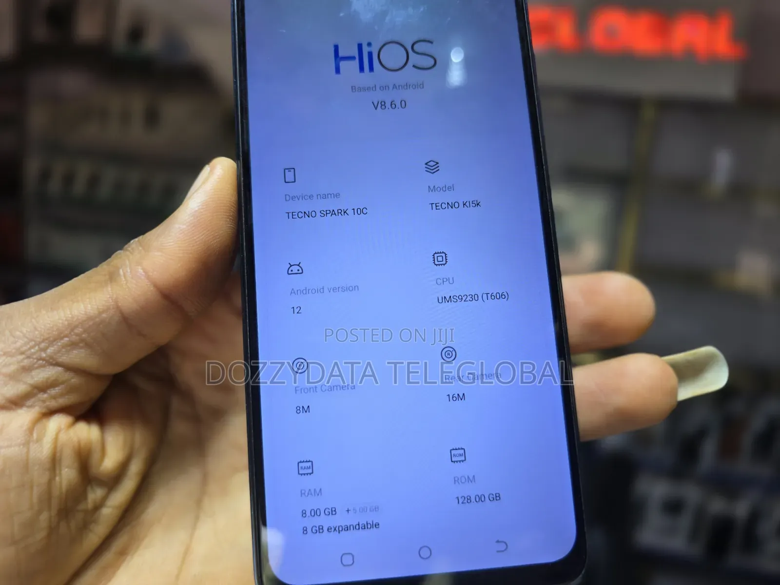 Tecno Spark 10C 128 GB Blue