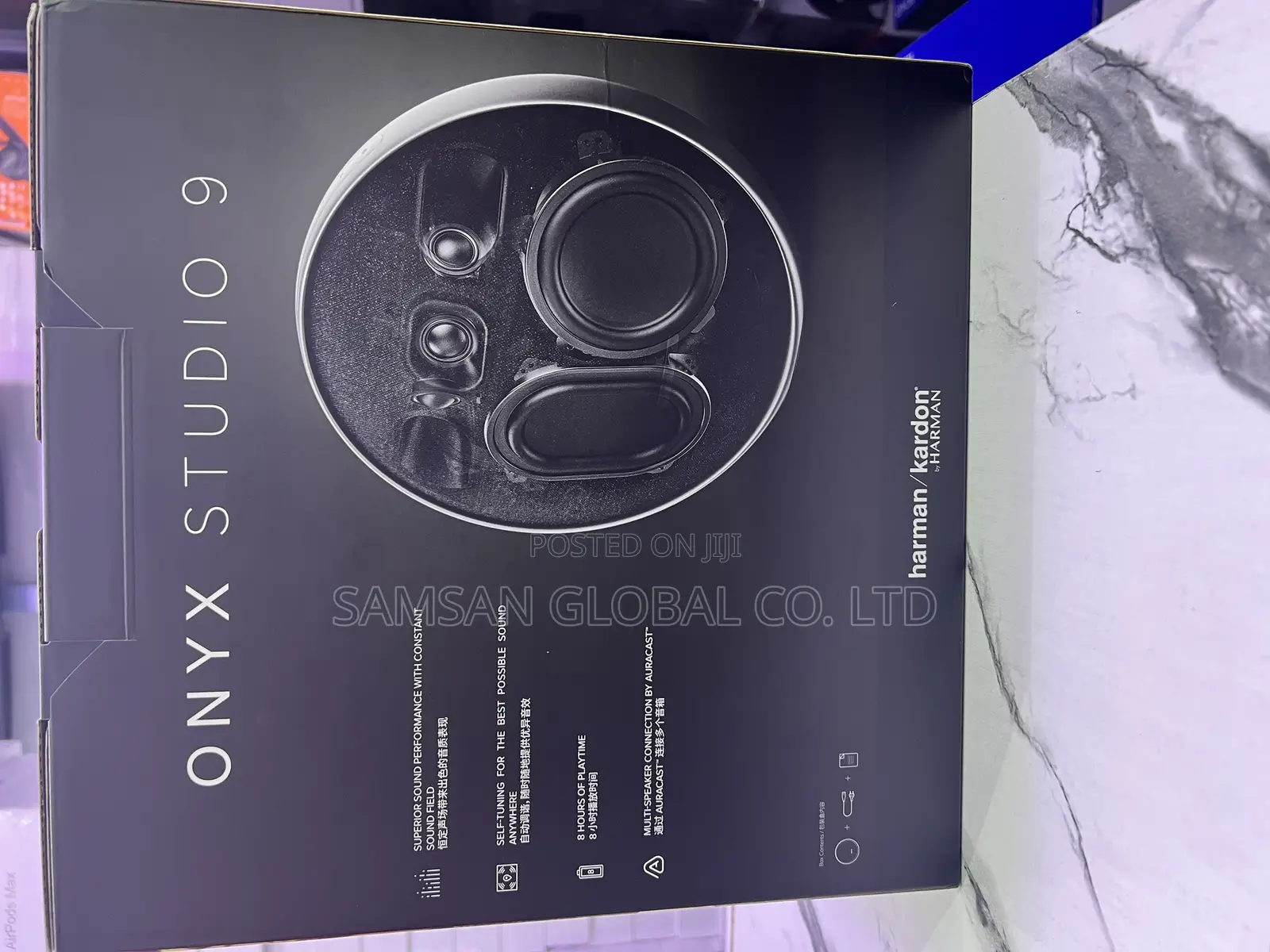 Studio 9 Harman Kardon Bluetooth Speaker High Bass