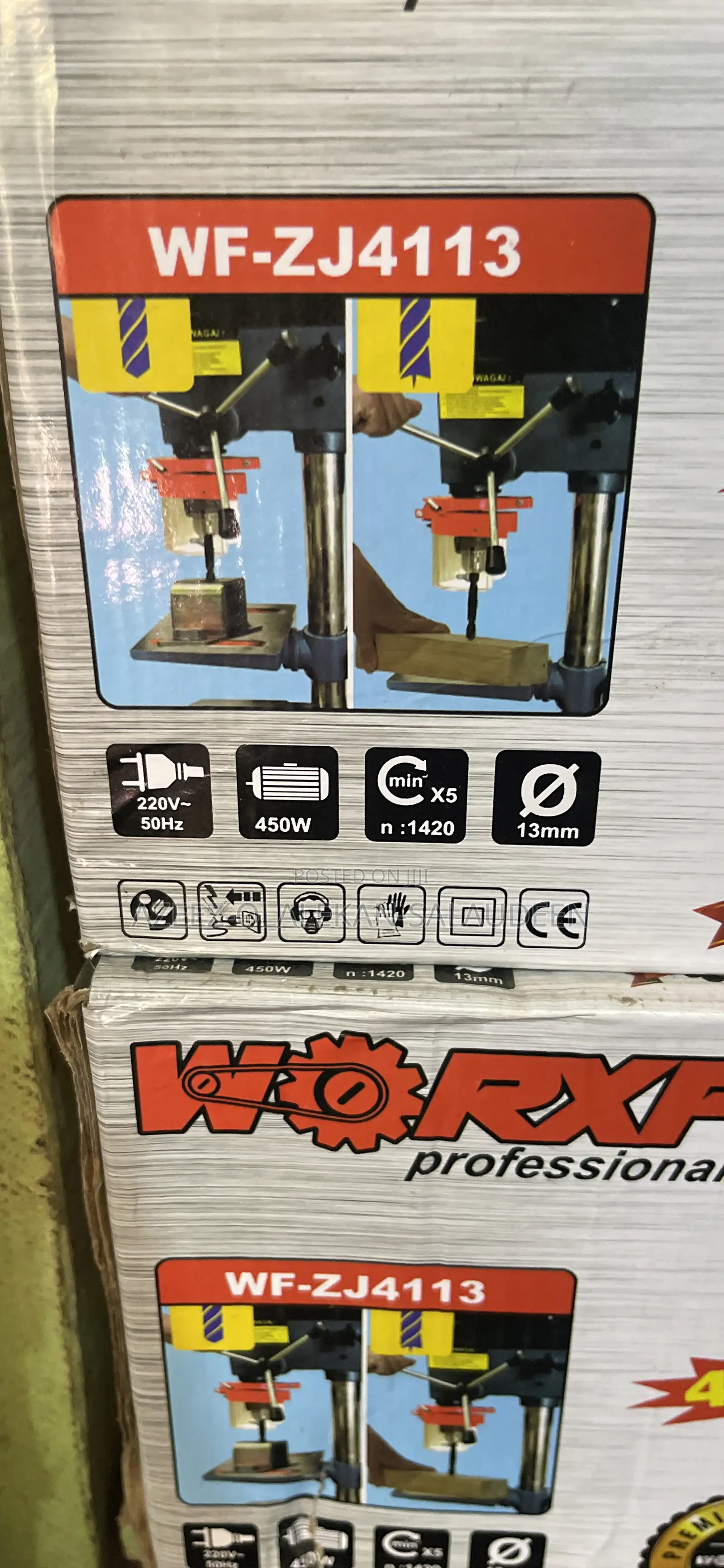 Pillar Drilling Machine Worxflex 13mm