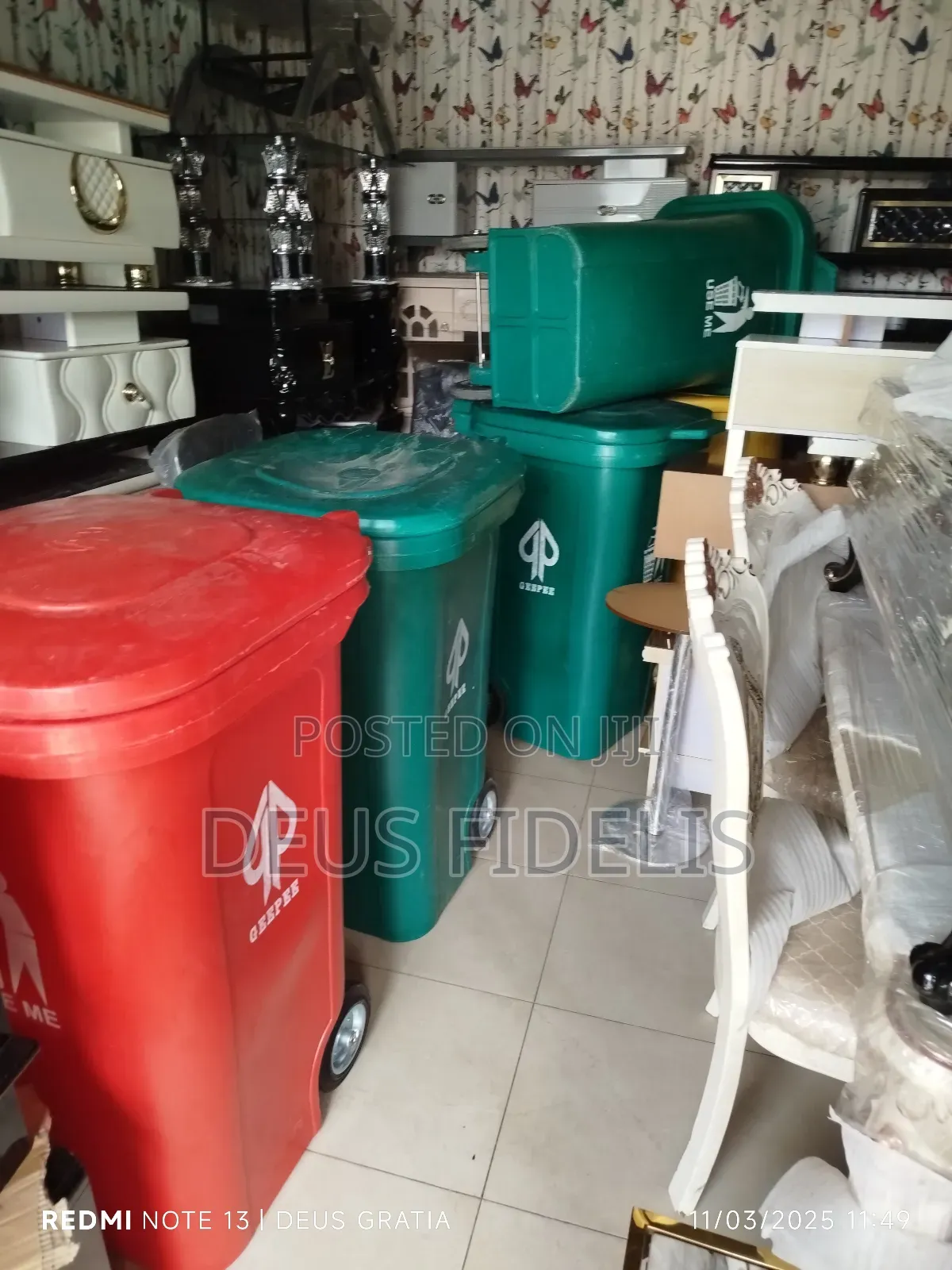 Waste Bin for Companies and Estates