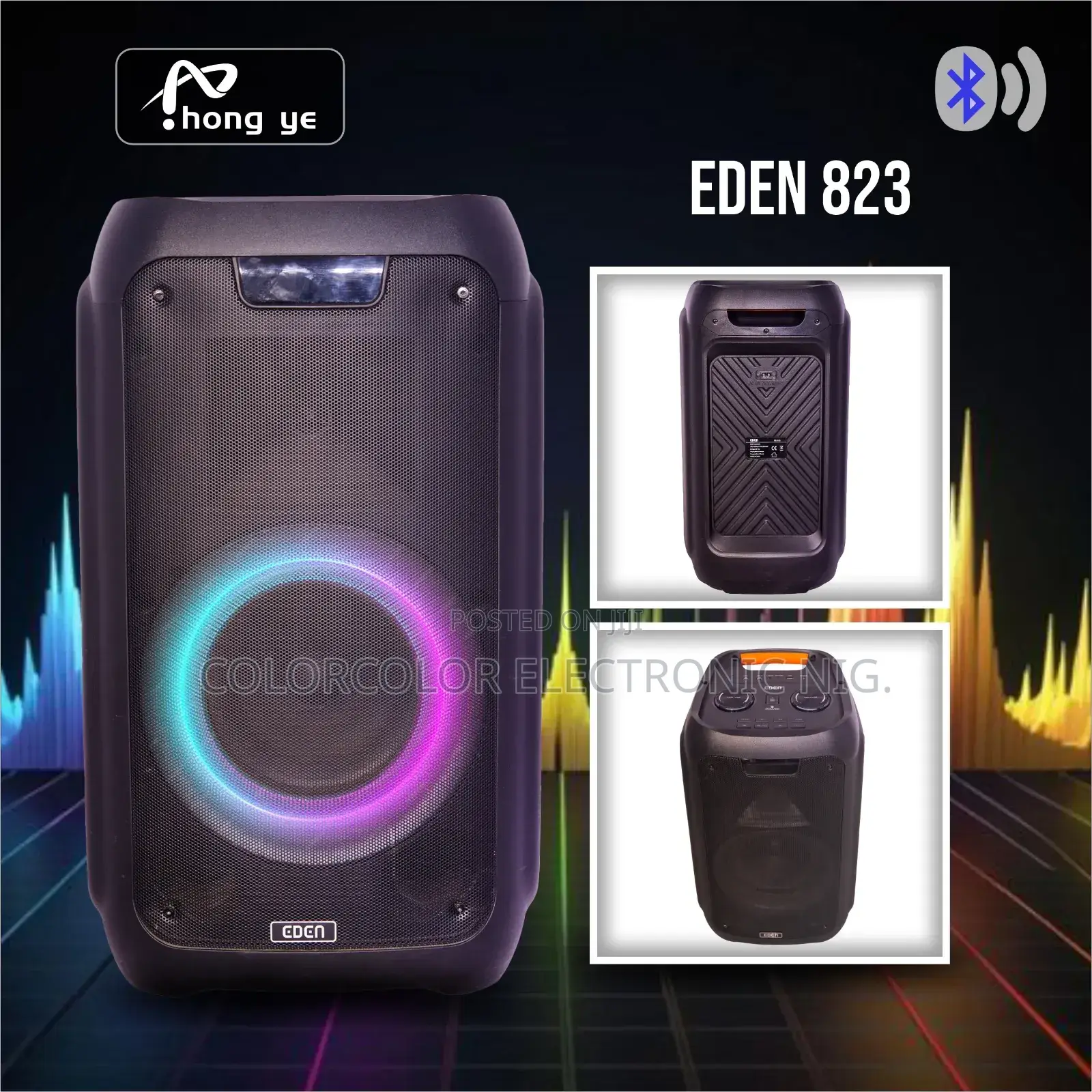 Bluetooth Speaker Eden Model-823