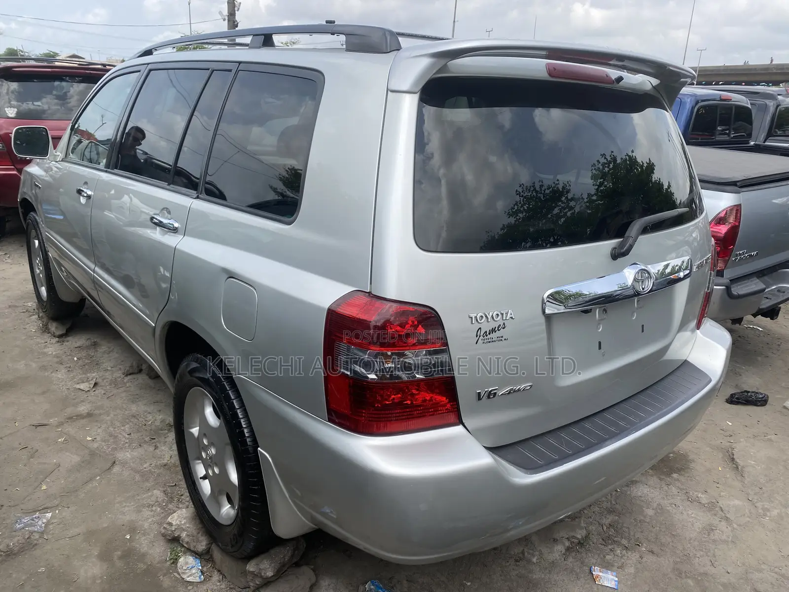 Toyota Highlander Limited V6 2005 Silver