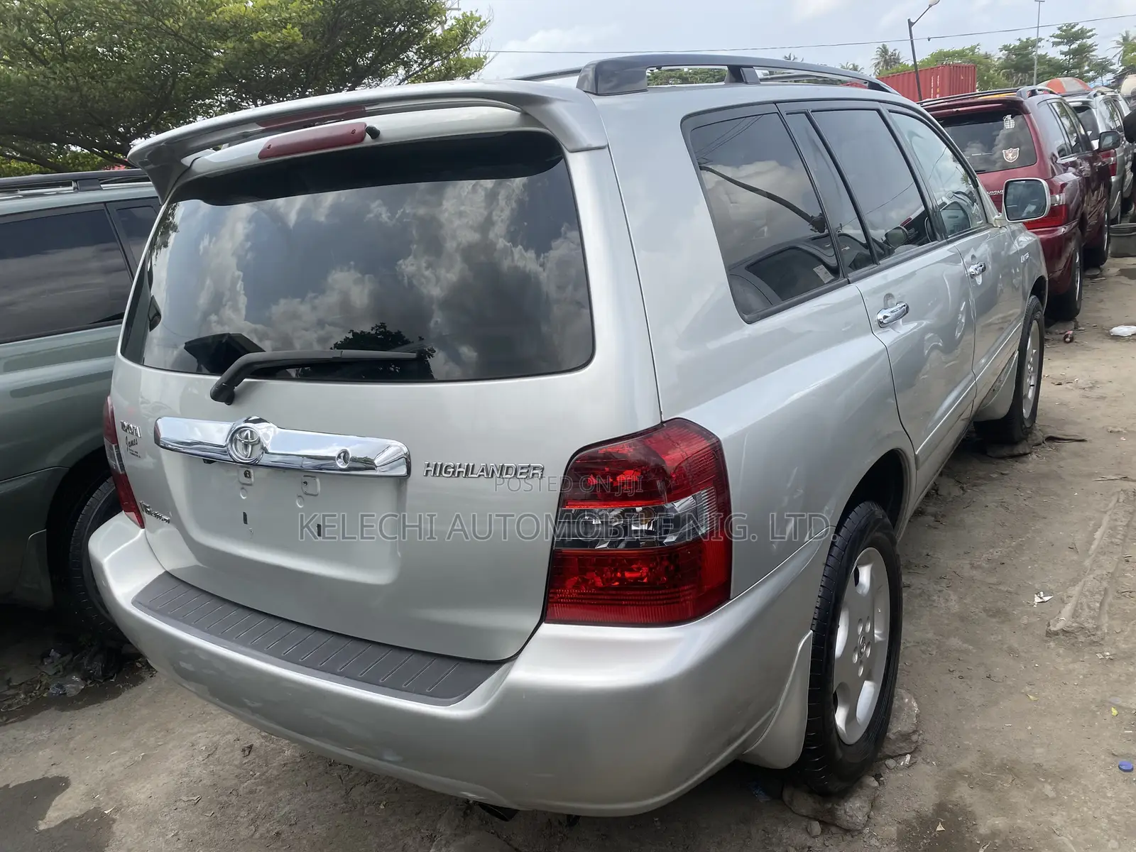 Toyota Highlander Limited V6 2005 Silver