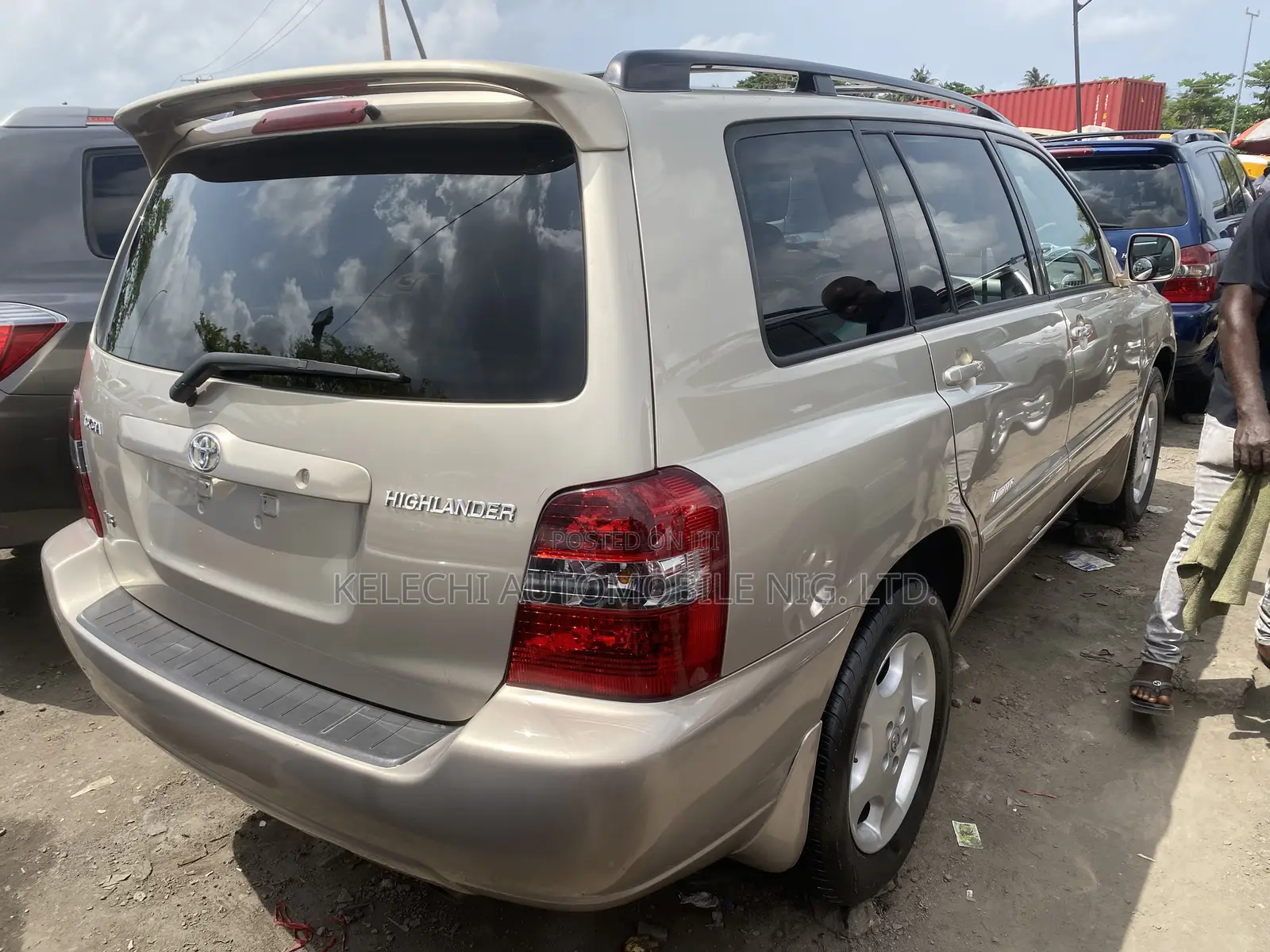 Toyota Highlander Limited V6 4x4 2007 Gold