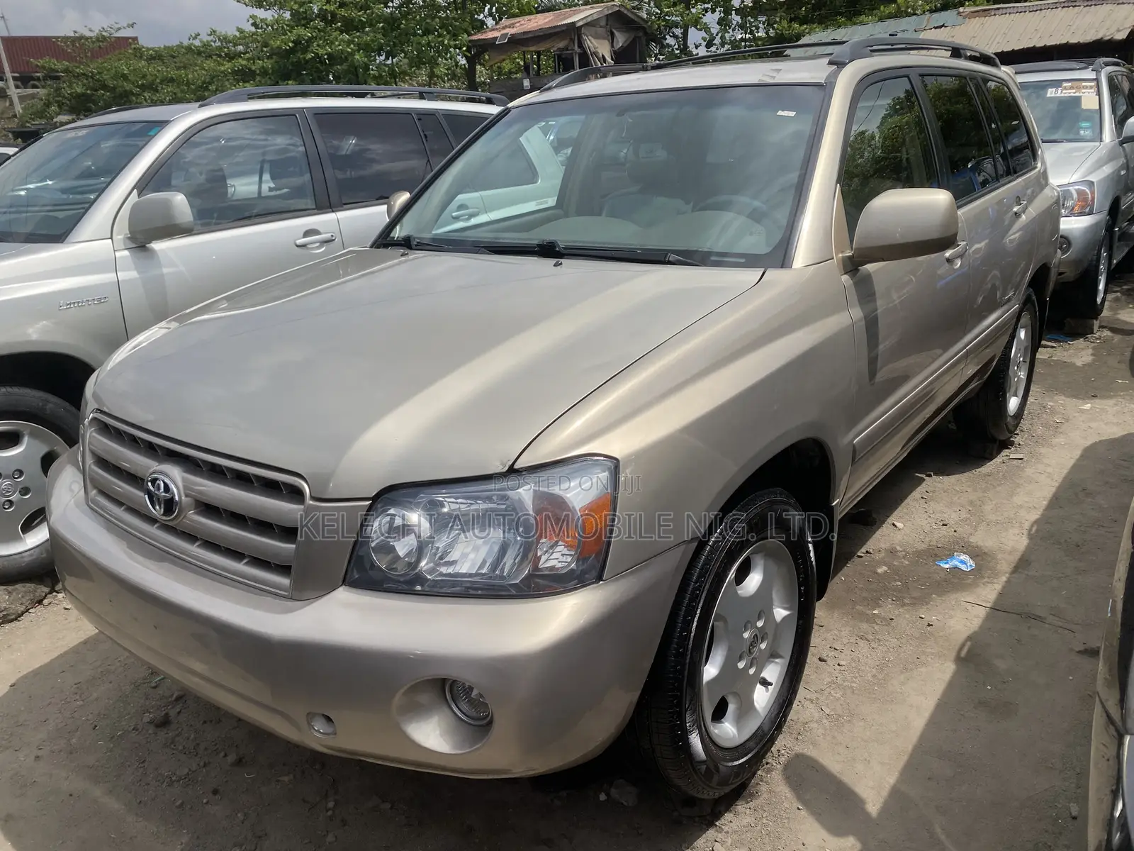 Toyota Highlander Limited V6 4x4 2007 Gold