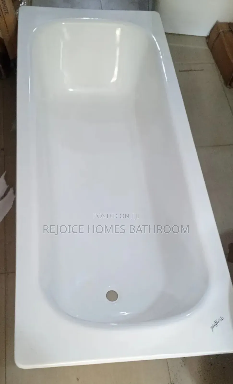 High Gauge Enamel/Iron Bath Twyford