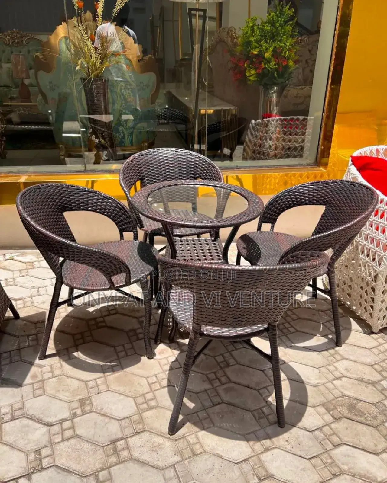 Classic Outdoor Table and Chairs