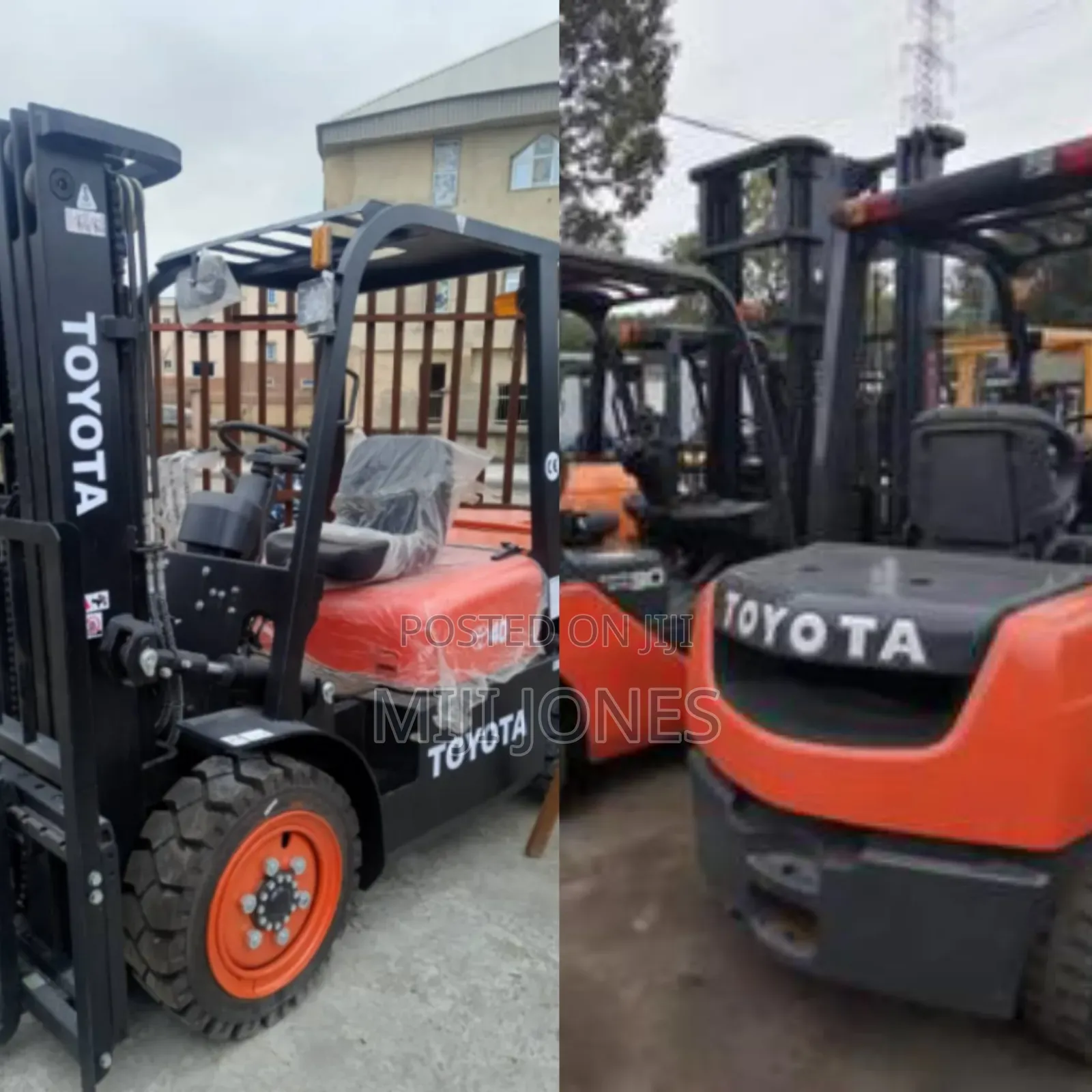 Toyota 4-ton Gas / Diesel Forklift - Zero Hour, Brand New"