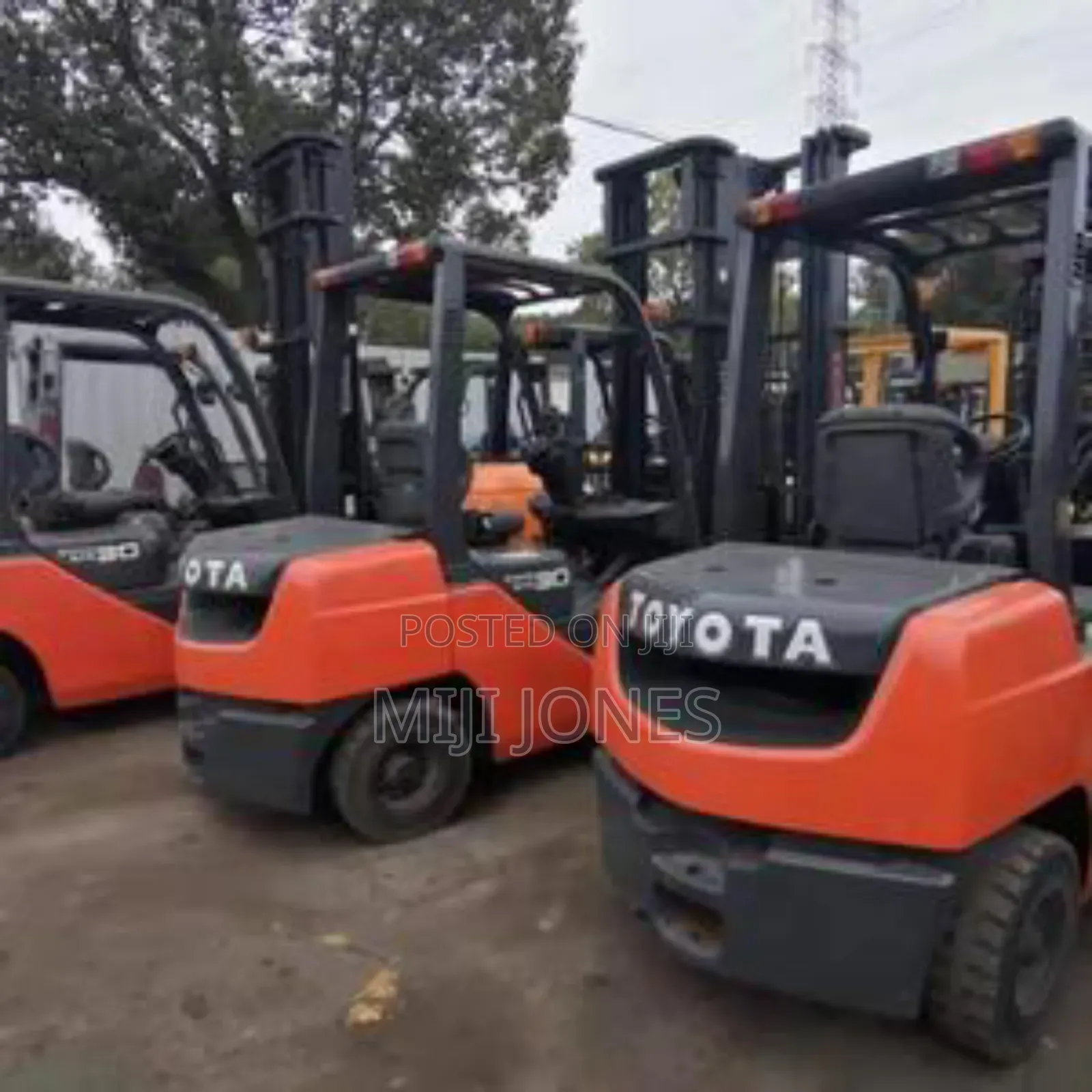 Toyota 4-ton Gas / Diesel Forklift - Zero Hour, Brand New"