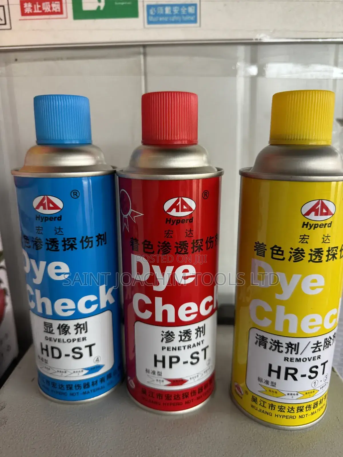 Dye Check. Developer, Remover and Penetrant