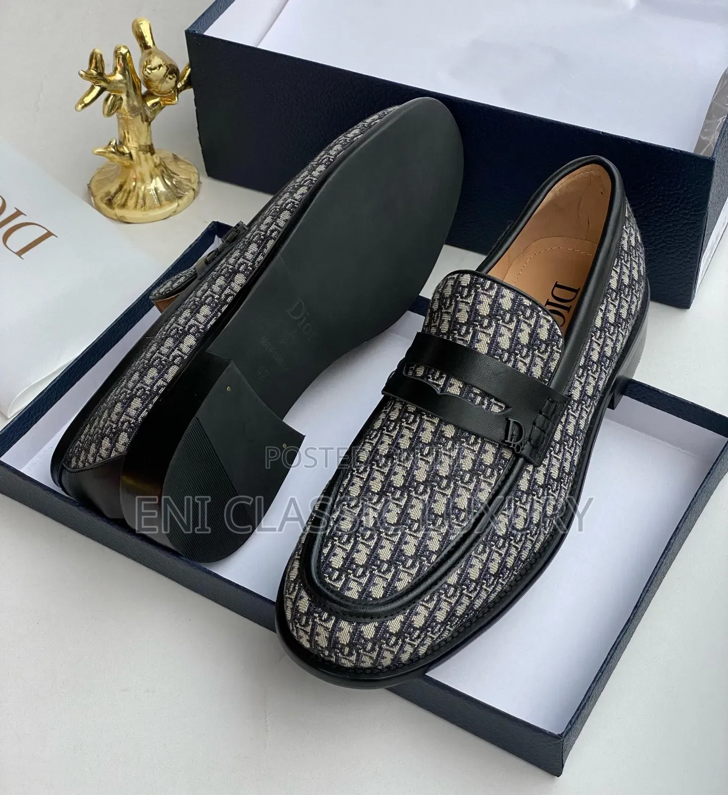 Classic Men's Luxury Outfits Dior Loafers Shoes For Men