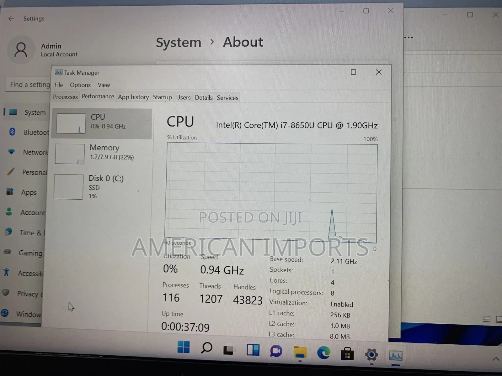 Laptop Dell Latitude 7490 8GB Intel Core I7 SSD 256GB