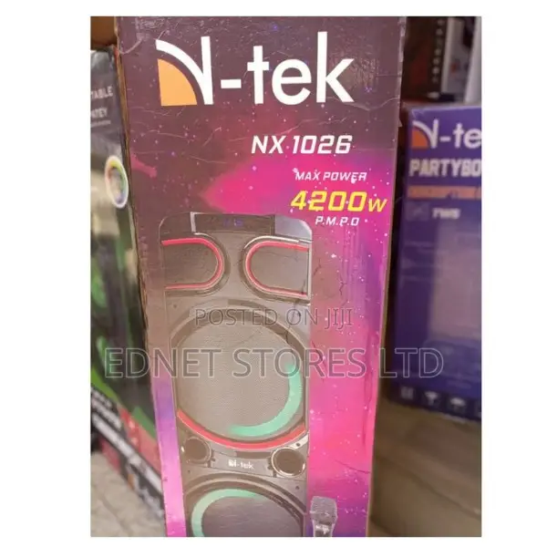 Ntek 1026high End Out Door Party Speaker Powerful Bass Boost
