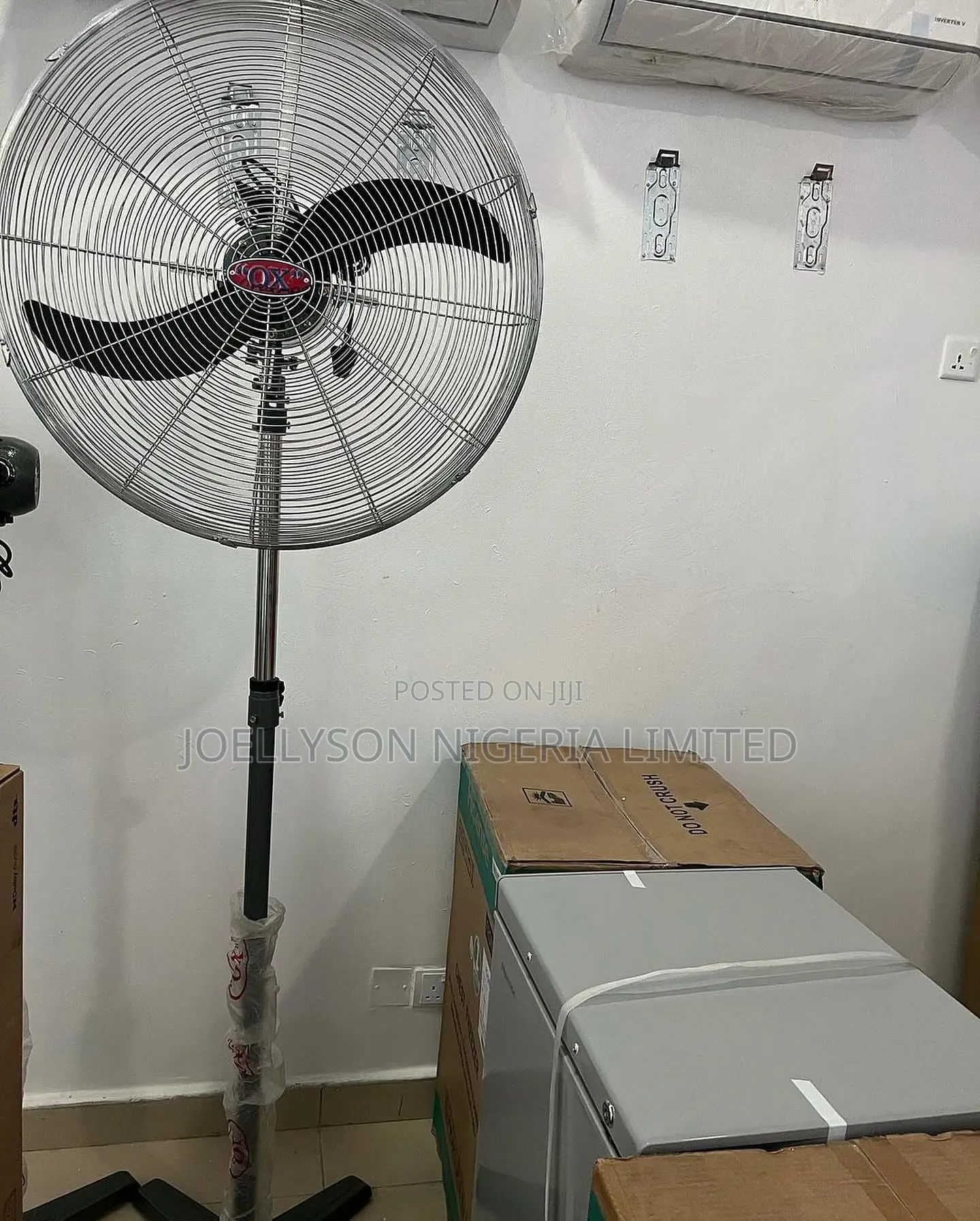 Ox Industrial Standing Fan 26 Inches