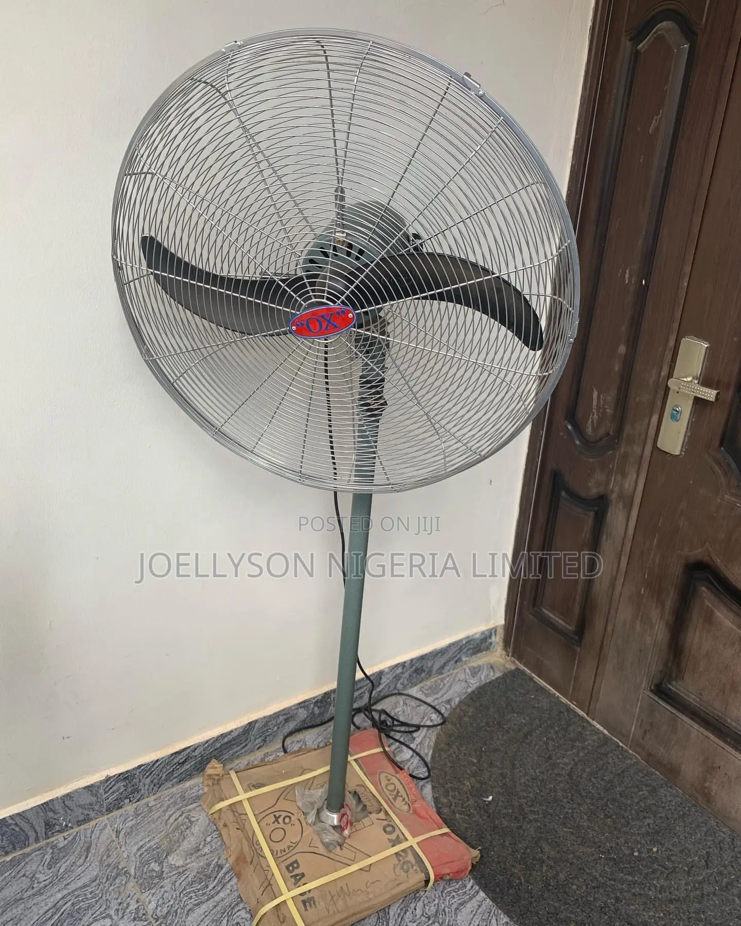 Ox Industrial Standing Fan 26 Inches