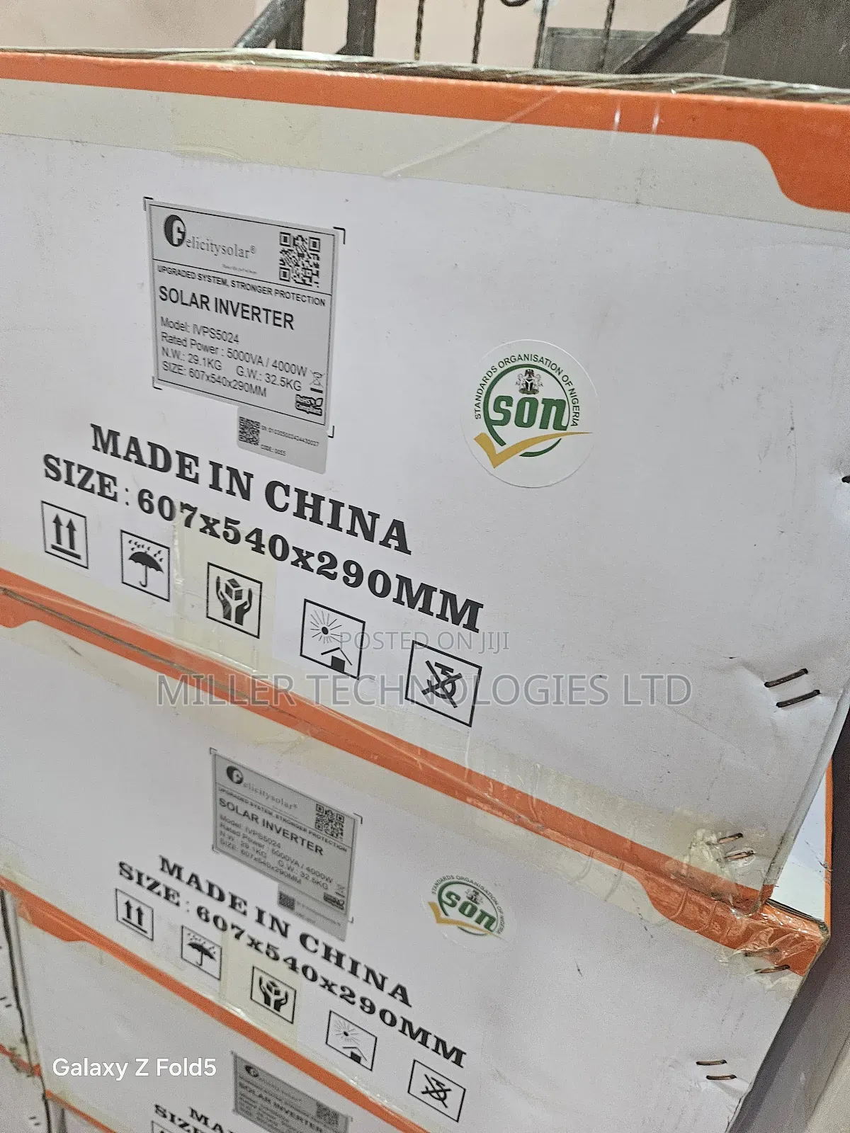 5kva 24v Felicity Inverter Transformer Based Available Now