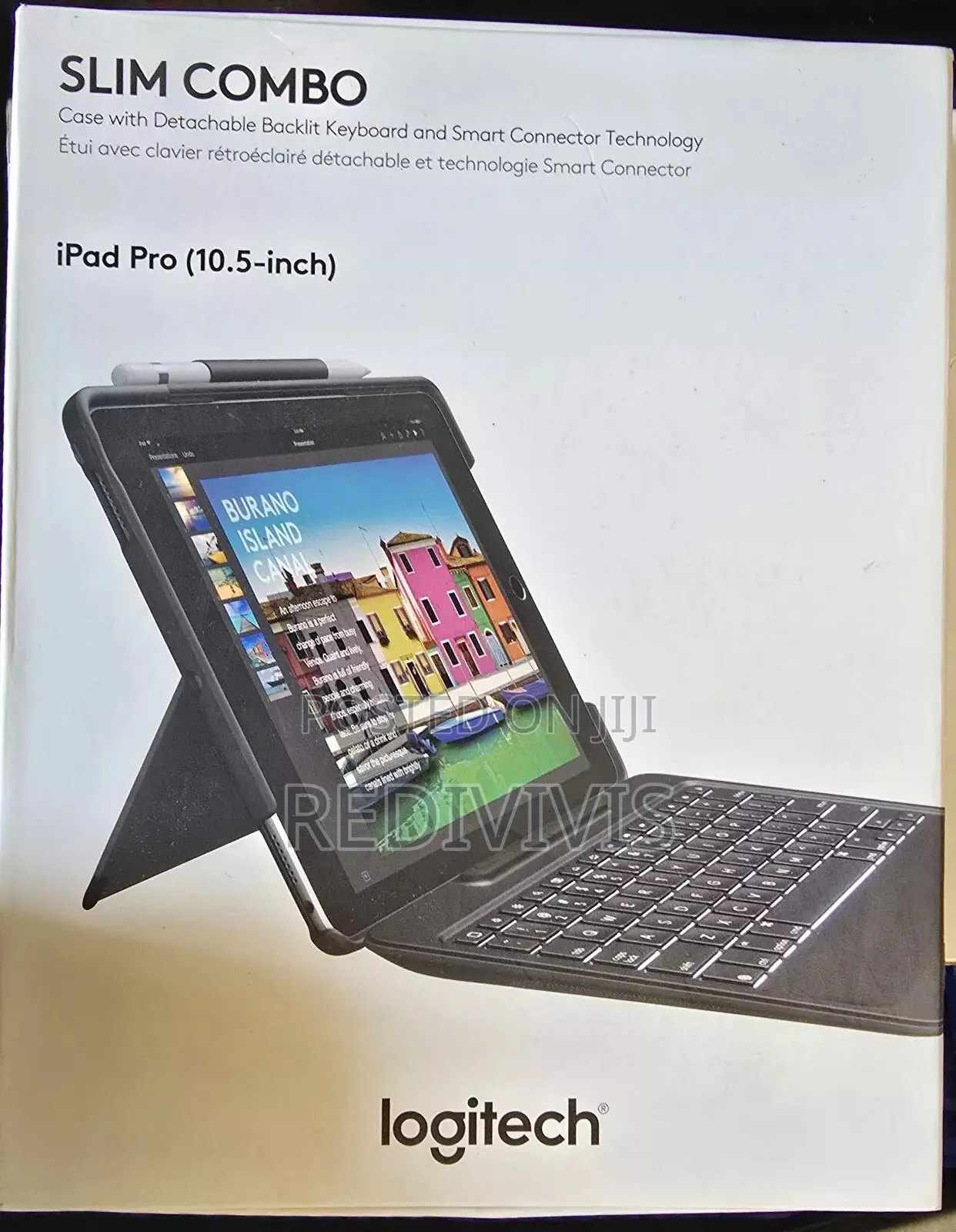 Logitech Slim Combo Keyboard Case for iPad Pro (10.5-Inch)