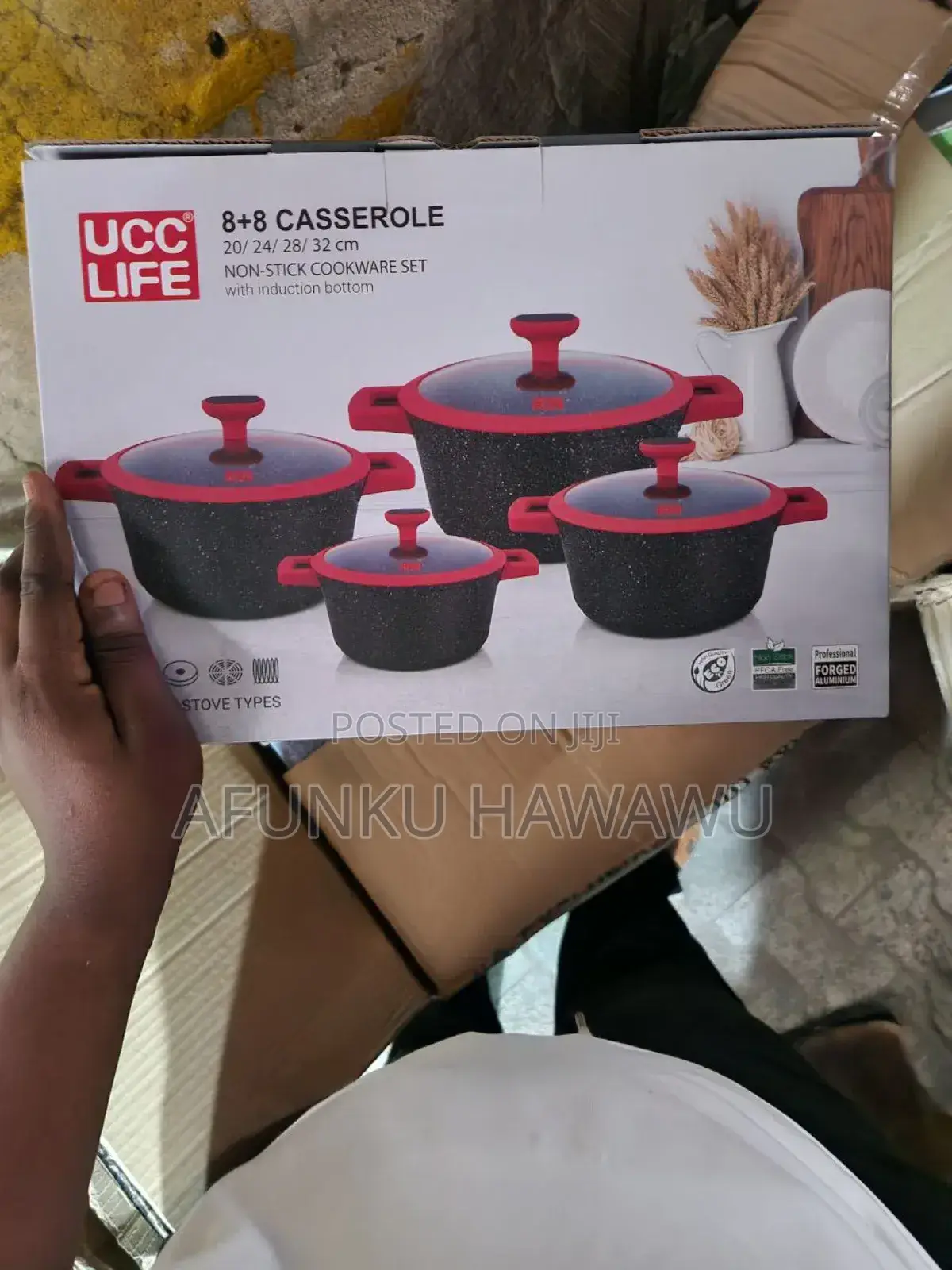 4pcs Casserole Pot