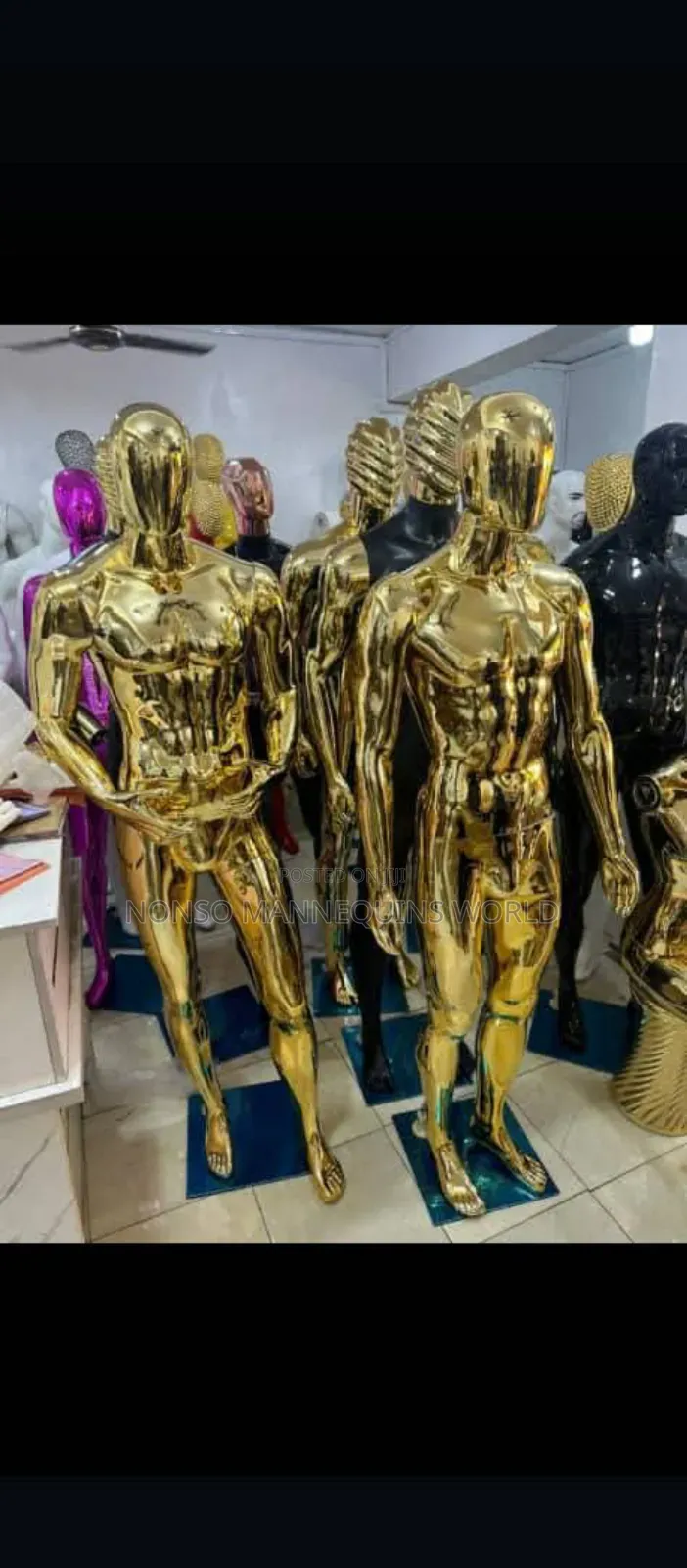 High Quality Golden Male Full Dummy