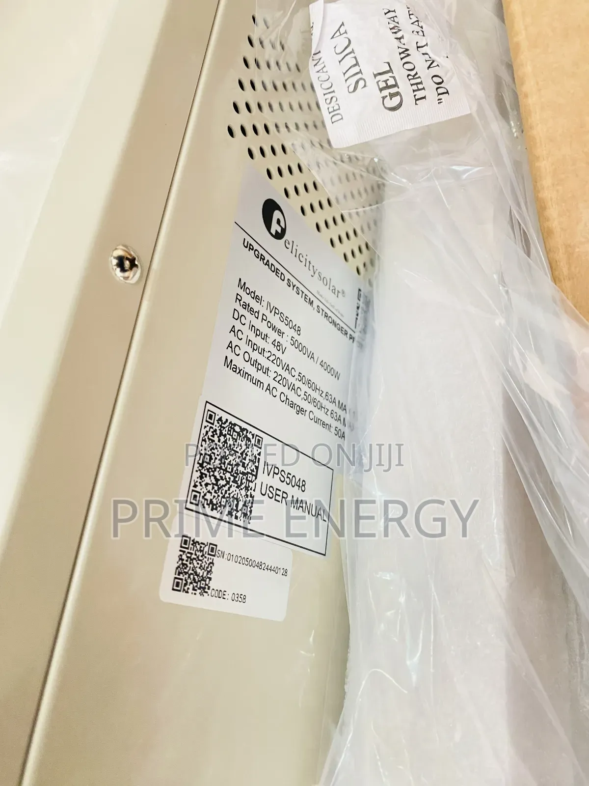 Felicity 5kva Pure Sine Wave Inverter 48v.