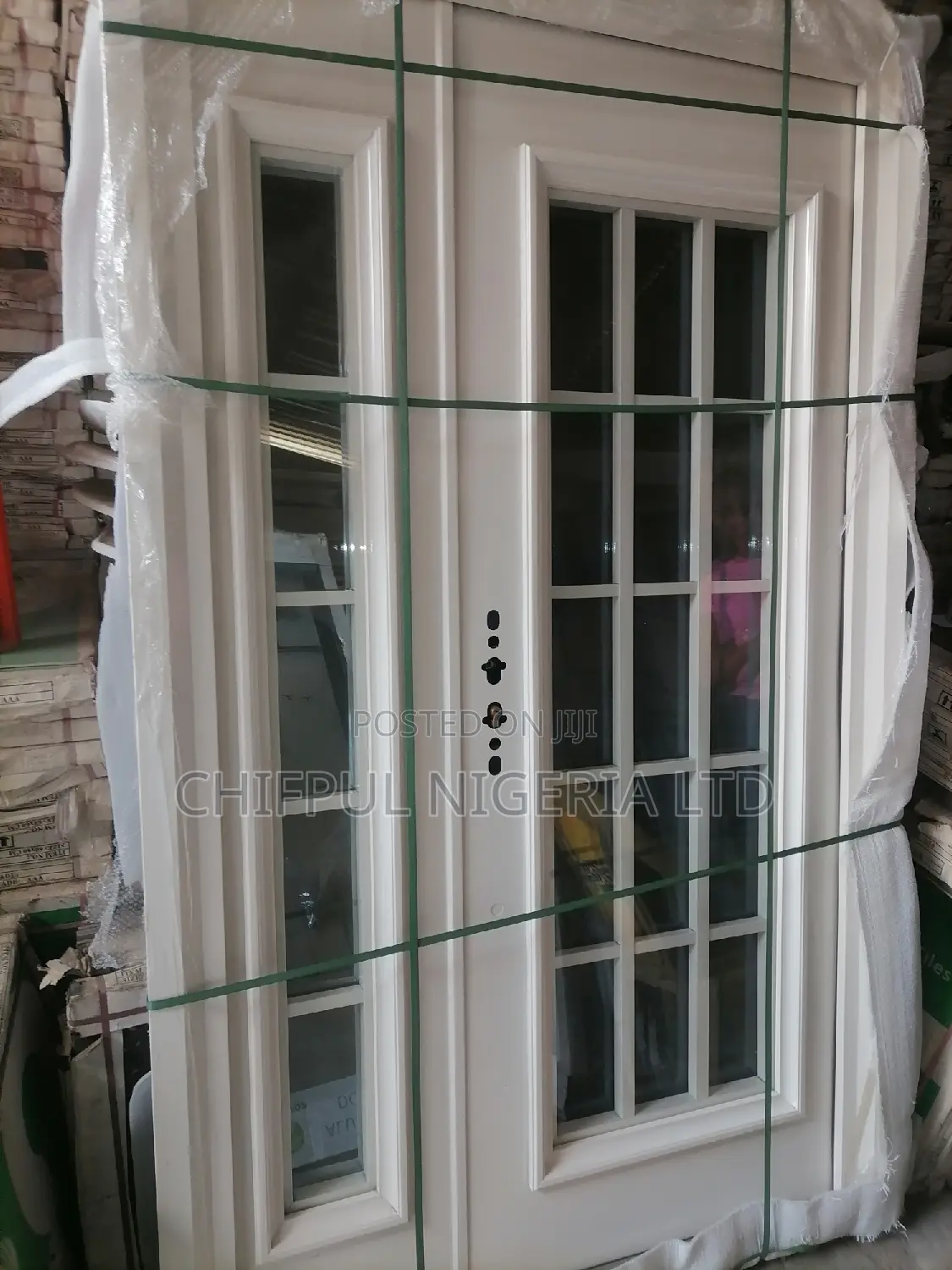French Glass Door White