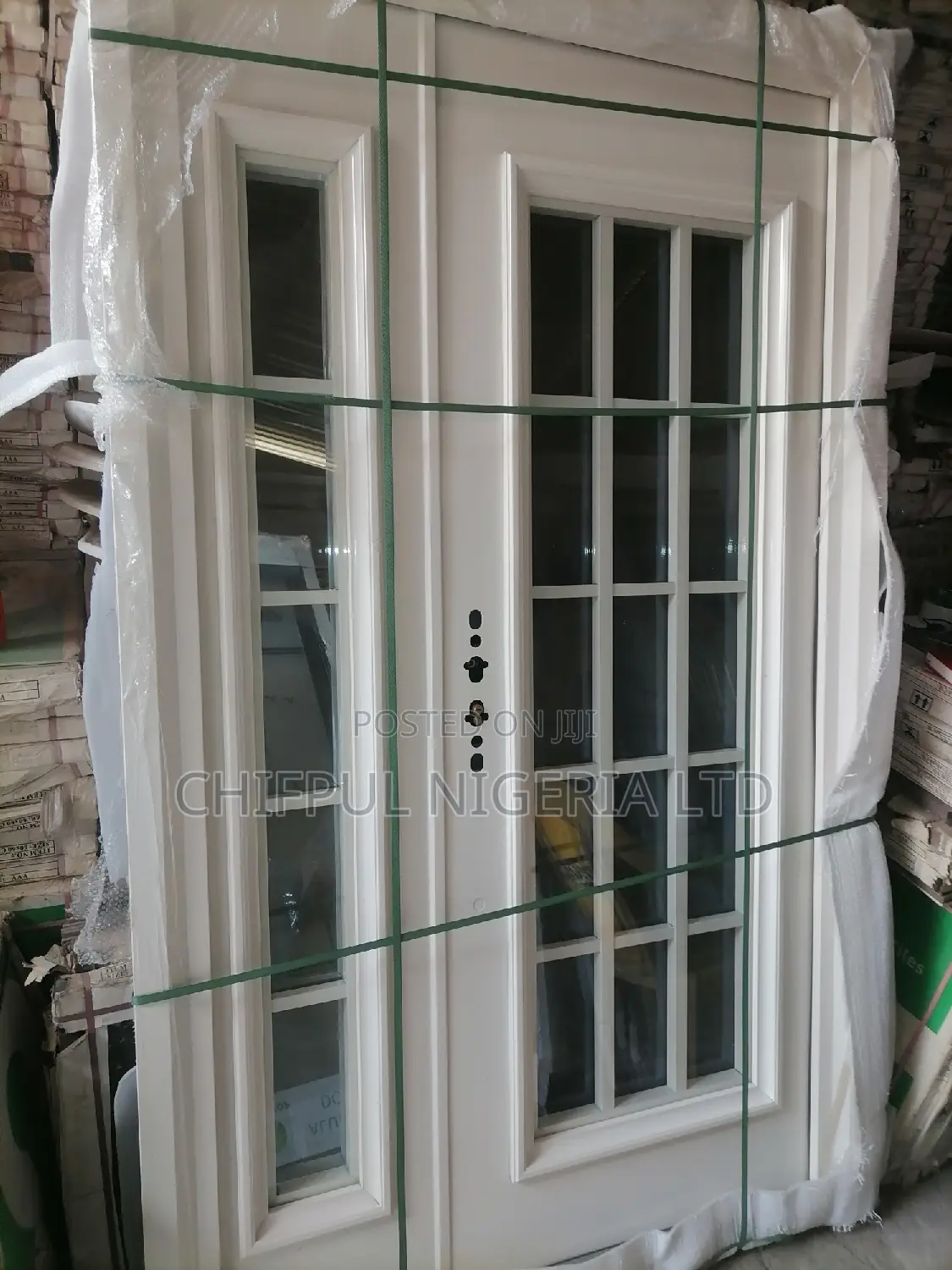French Glass Door White