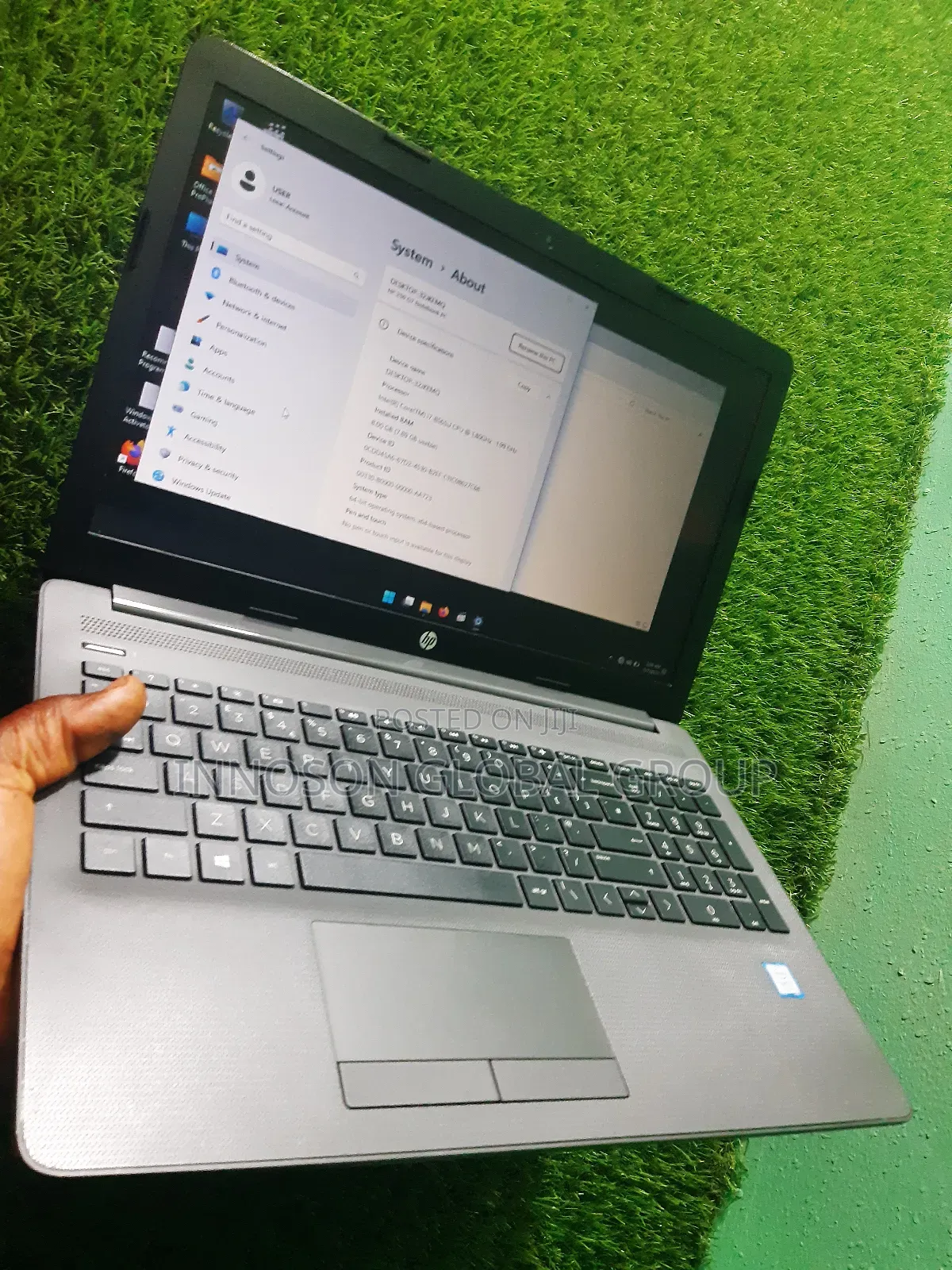 Laptop HP 250 G7 8GB Intel Core i7 SSD 256GB