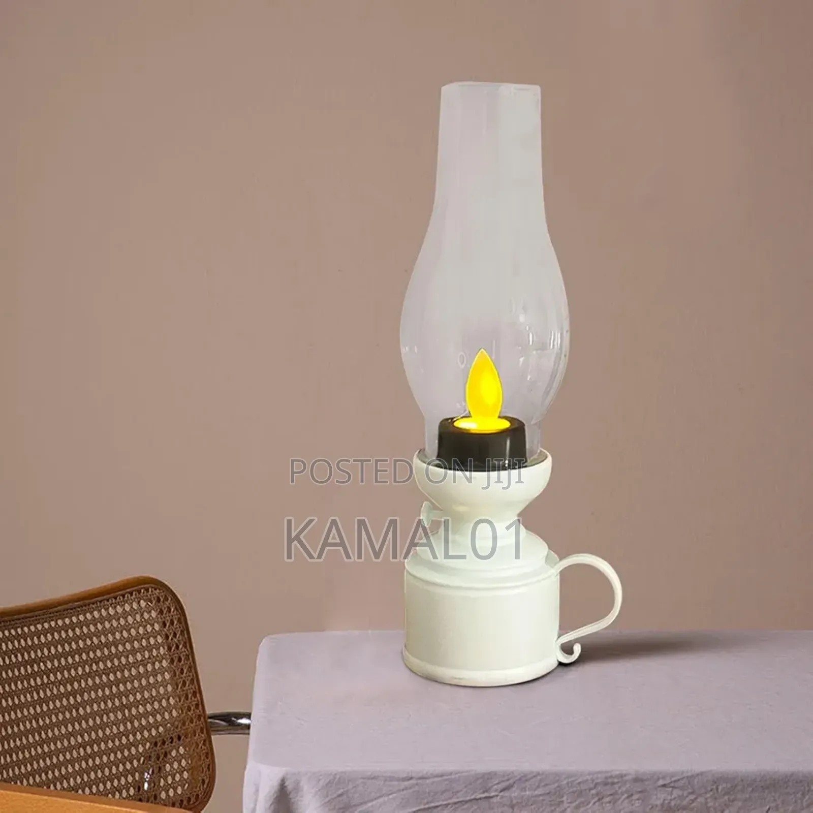 Vintage Kerosene Lamp Electronic Swing Candle, Flameless