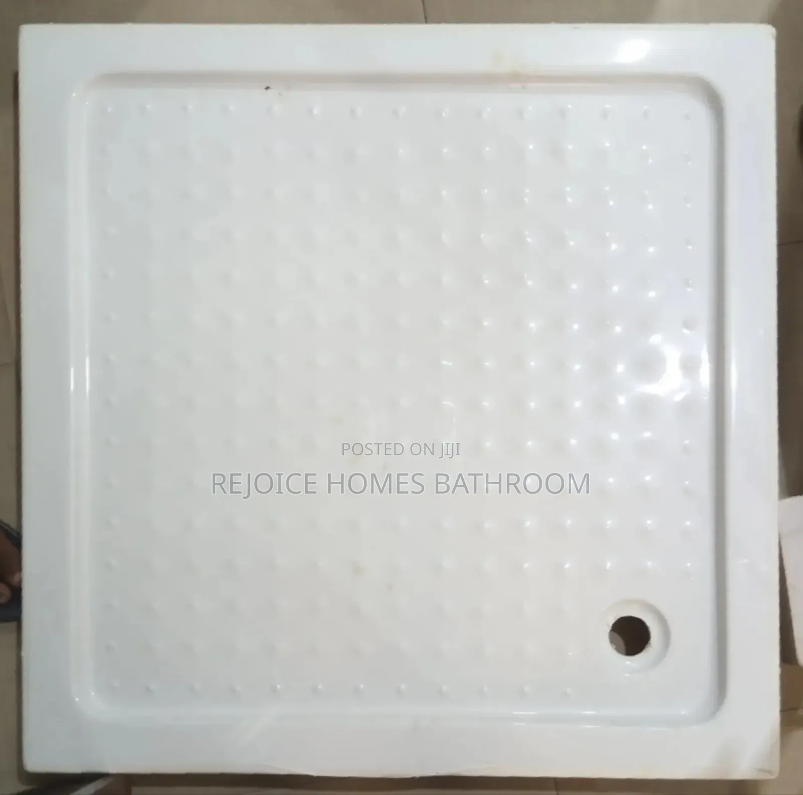 Square Shower Cubicle Tray Size 90 by 90