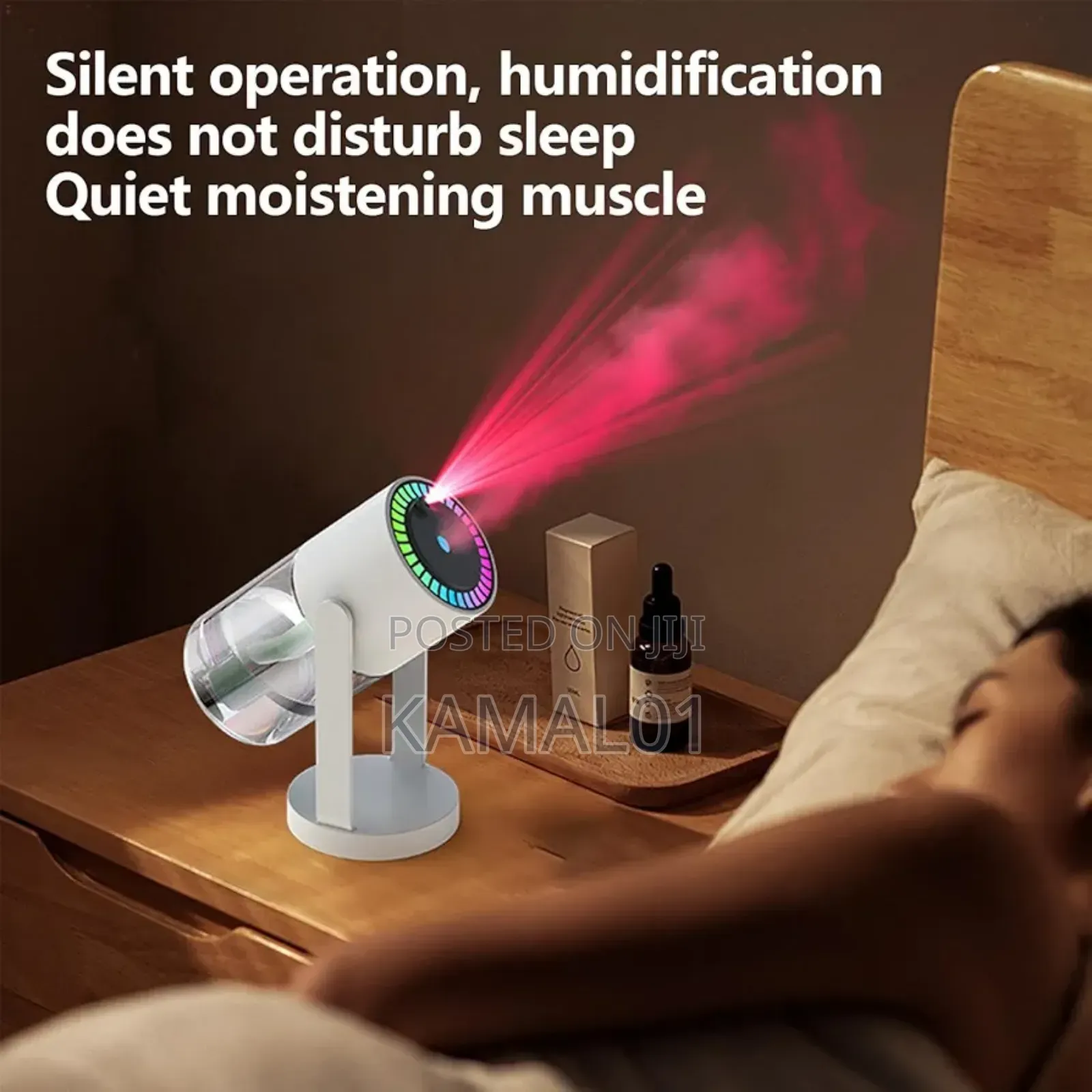 Portable Adjustable Humidifier With 7 Colors