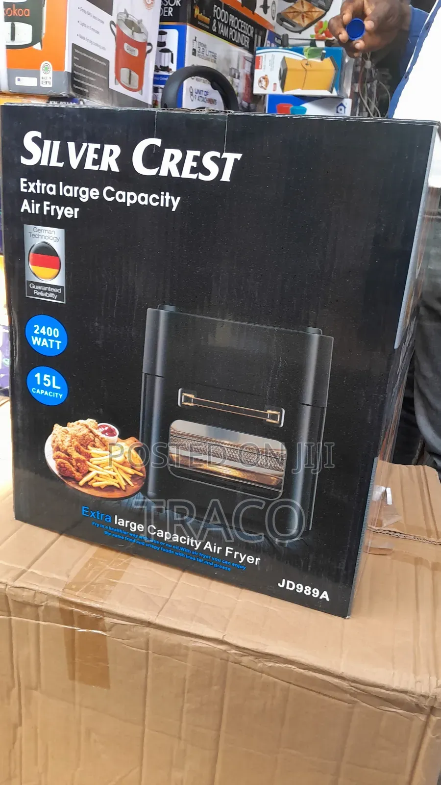 Silver Crest New Design 15l Large Capacity Air Fryer Oven
