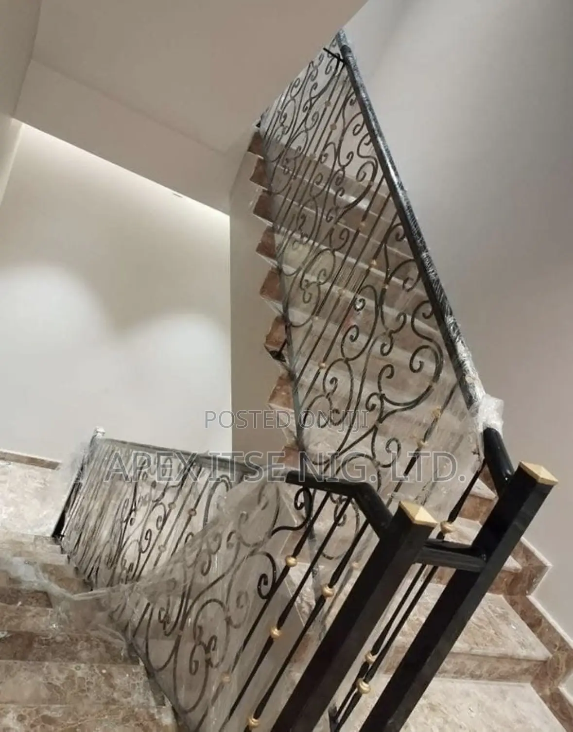 Wrought Iron Staircase