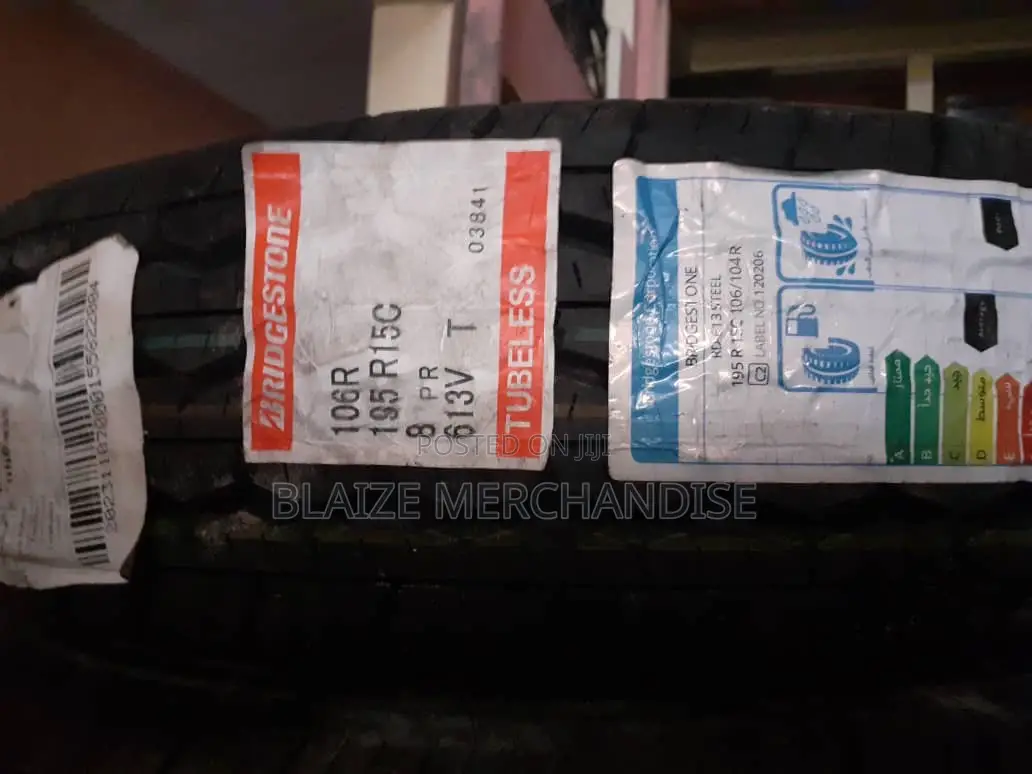 195r15c Bridgstone Tyre