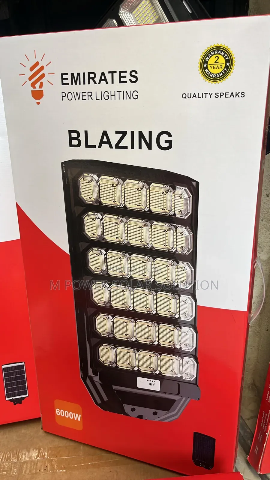 6000w Emirates Solar Street Lights