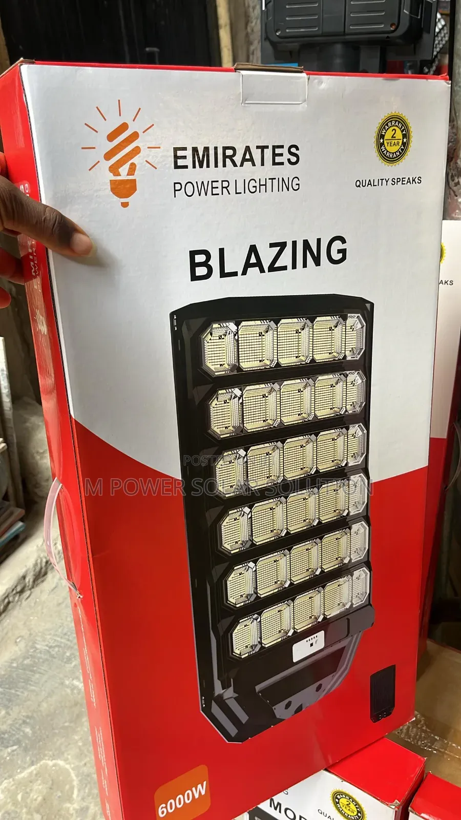 6000w Emirates Solar Street Lights