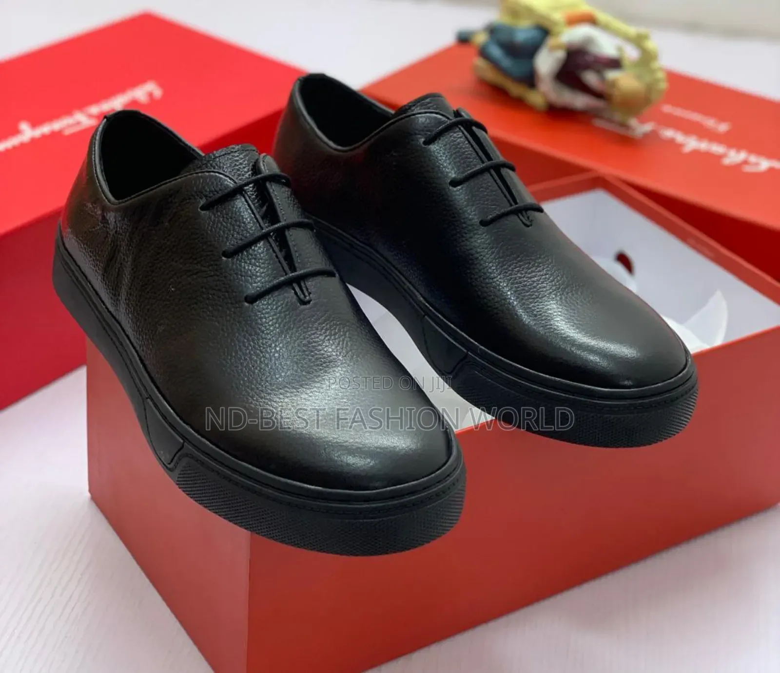 Ferragamo Quality Black Shoe