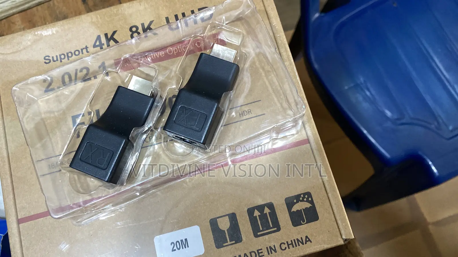 Hdmi Extender 60 Meters by Cat-6/ 6a Cable