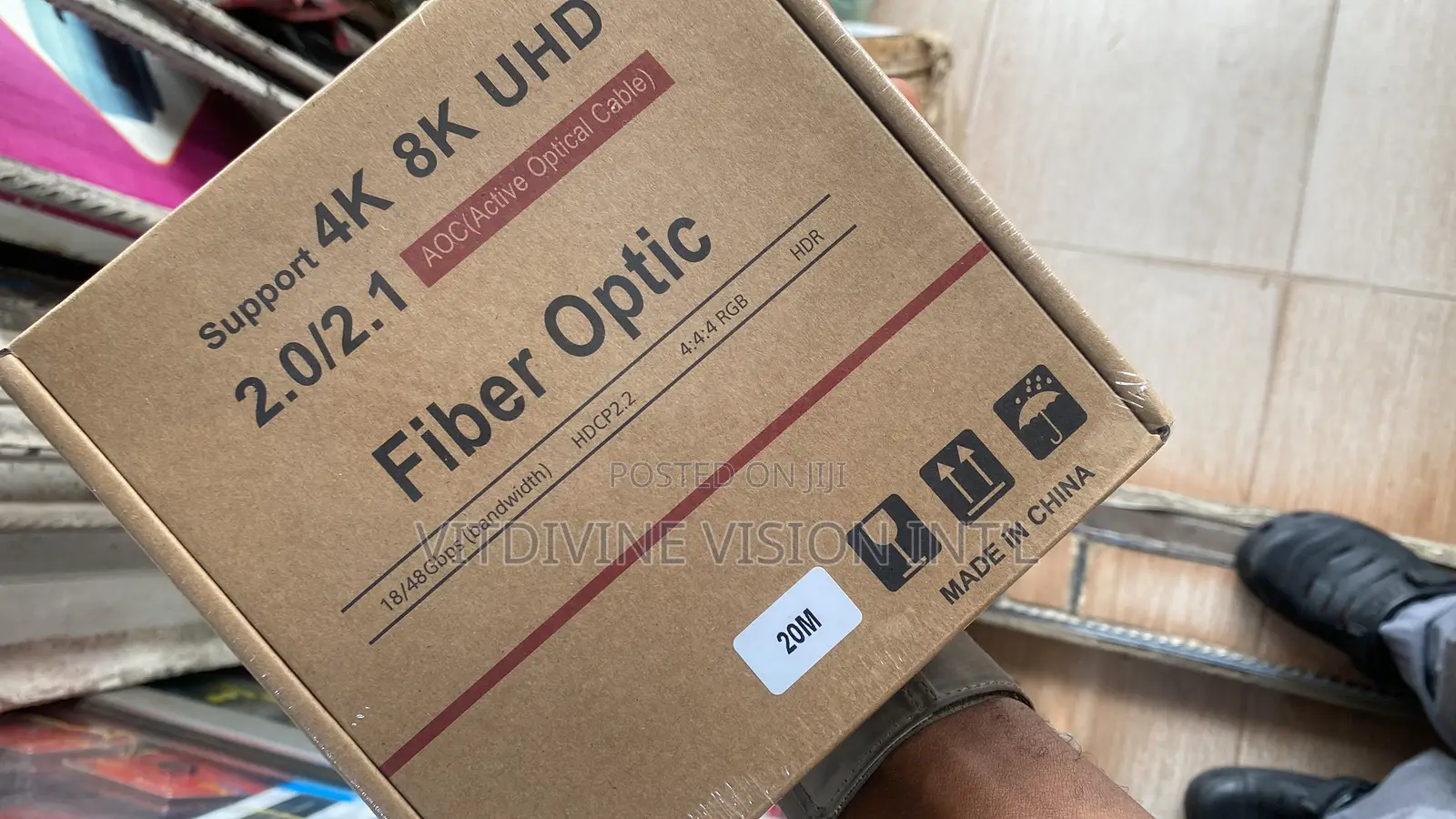 Hdmi Fiber Optic Cable 20meters 