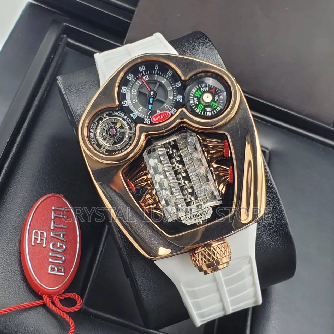 Jacob Co Quality Luxury Men Wristwatch