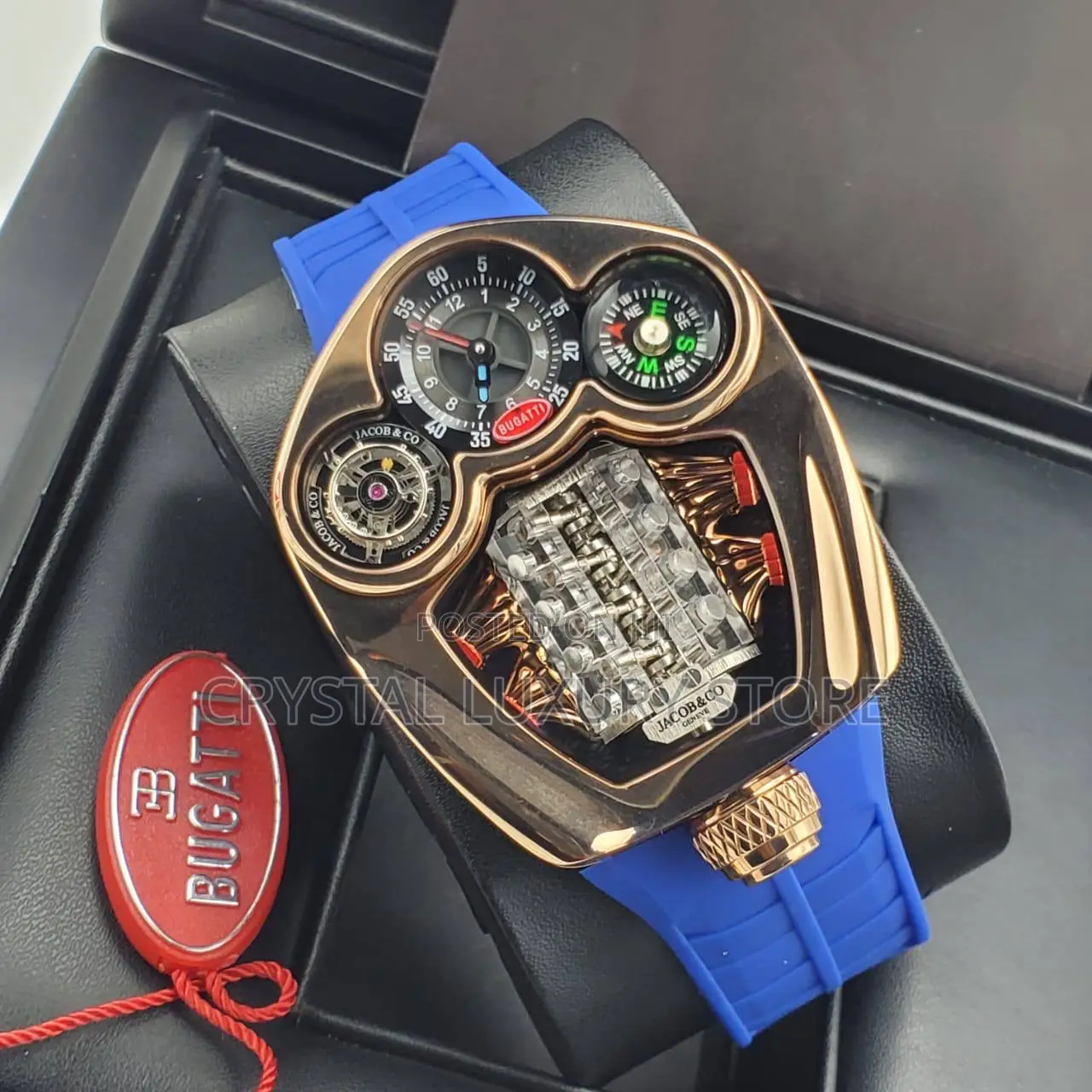 Jacob Co Quality Luxury Men Wristwatch