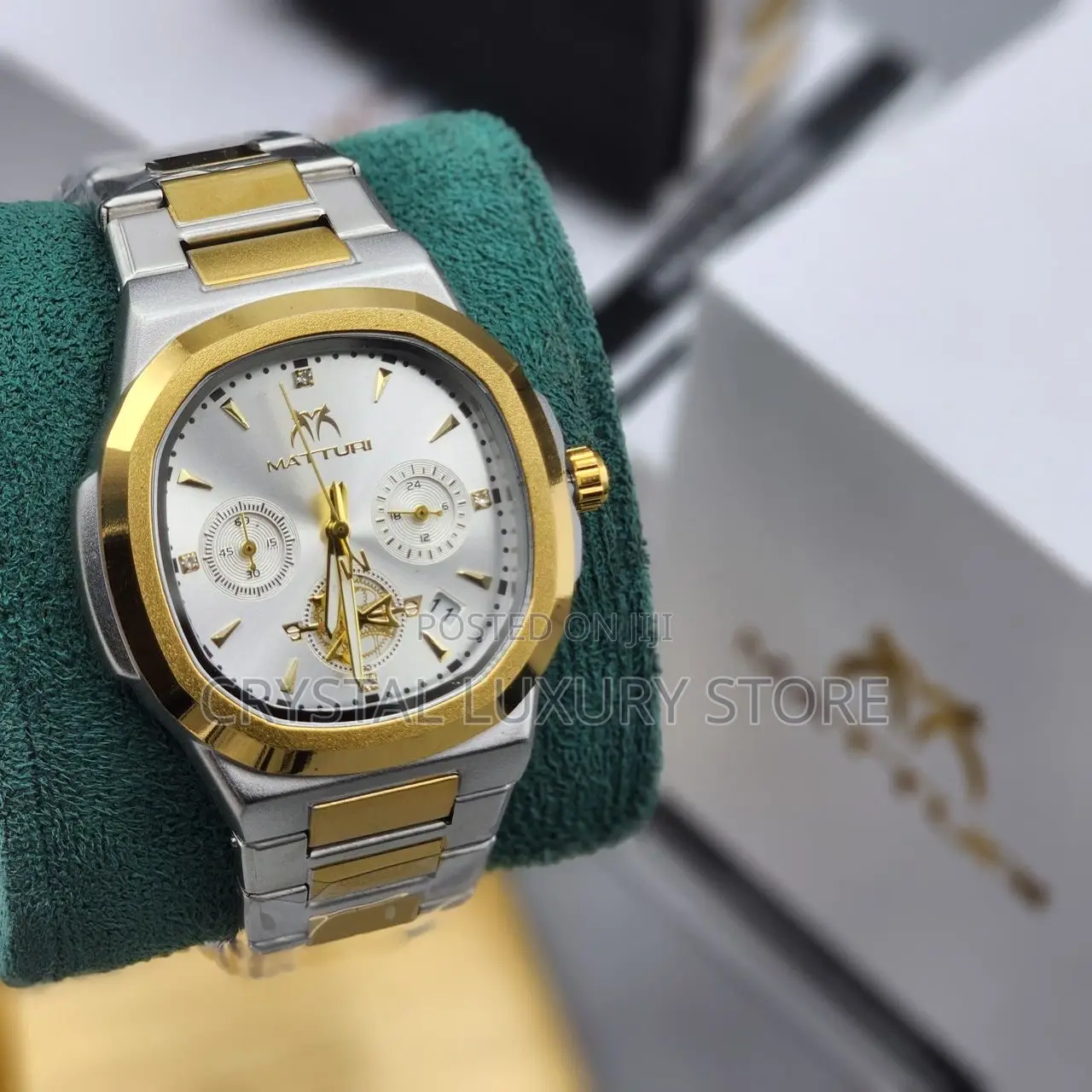 Matturi Quality Men Chain Strap Wristwatch