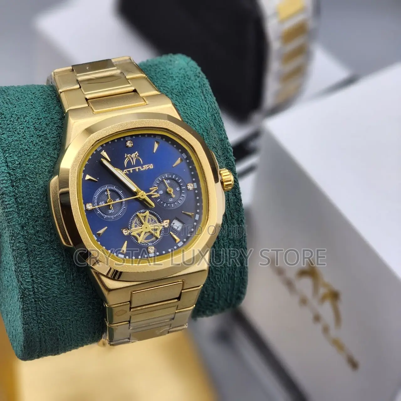 Matturi Quality Men Chain Strap Wristwatch